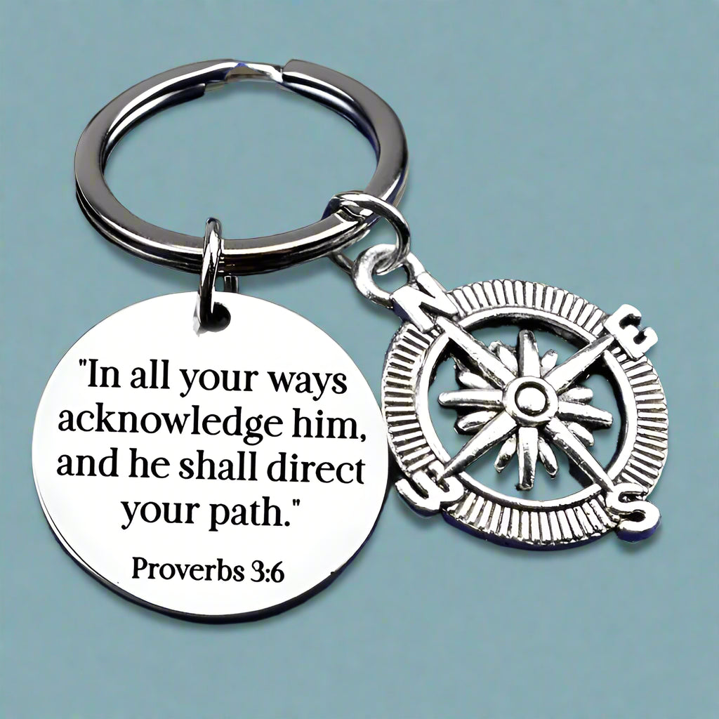 "In All Your Ways" Keychain