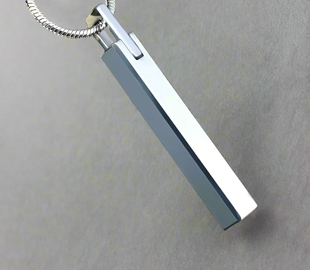 Sterling Silver Personalized Bar Necklace