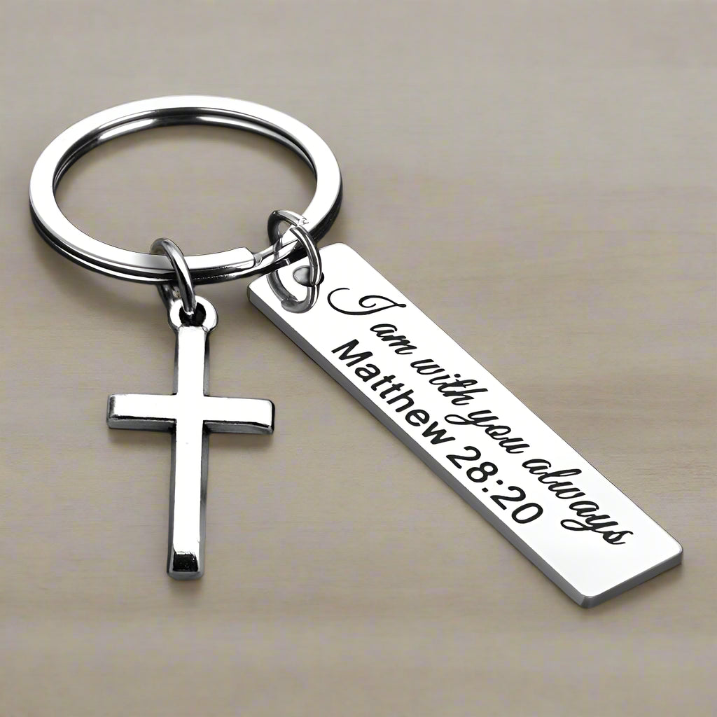 "With You Always" Keychain