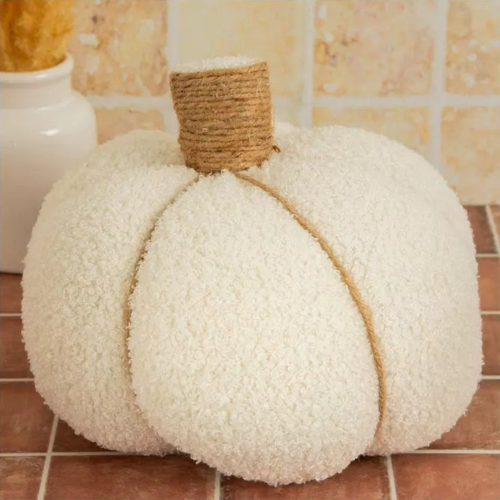 Sherpa Plush Pumpkins