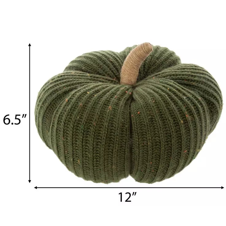 Large Knitted Pumpkins
