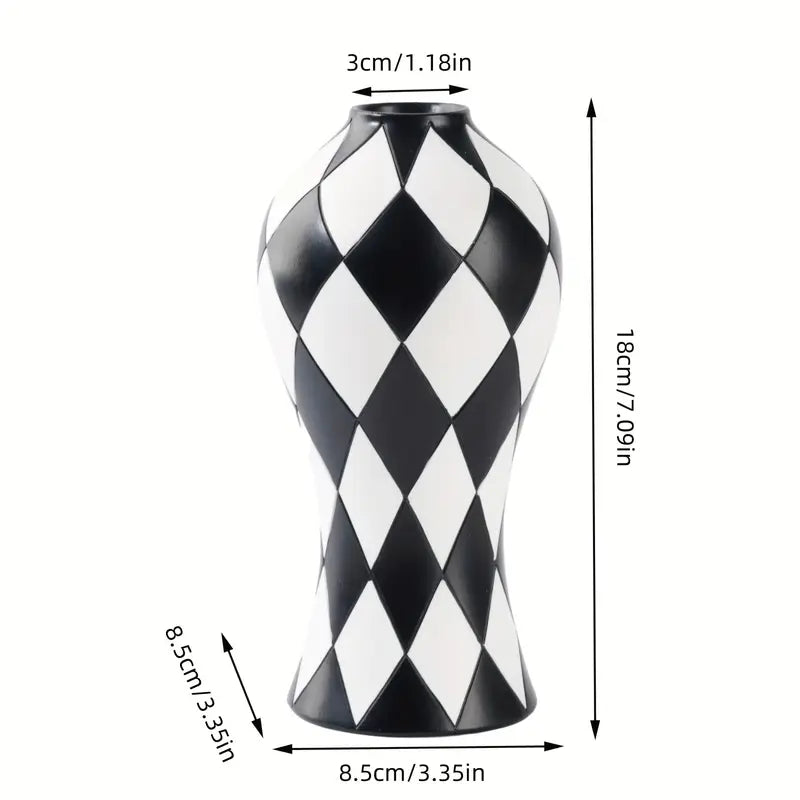 Checkerboard Vases