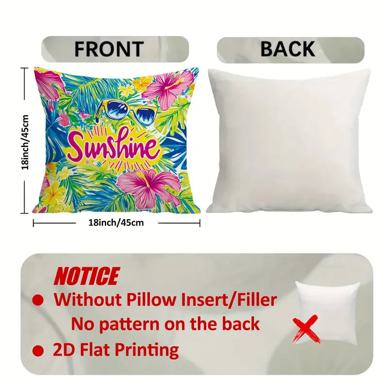 Florida Sunshine Outdoor Pillow Covers