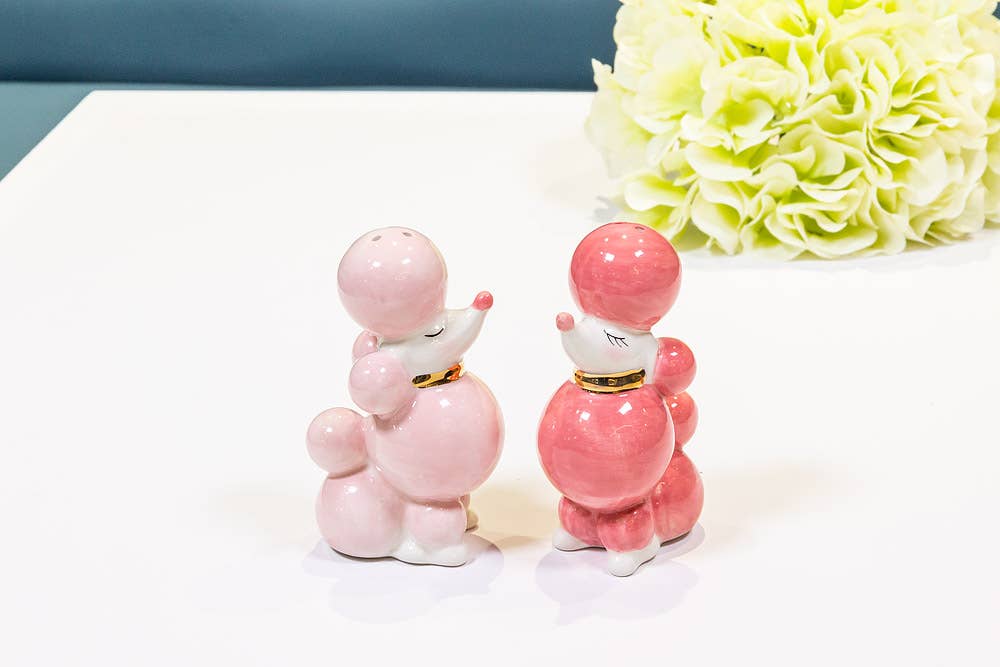 Pink Poodle Salt & Pepper