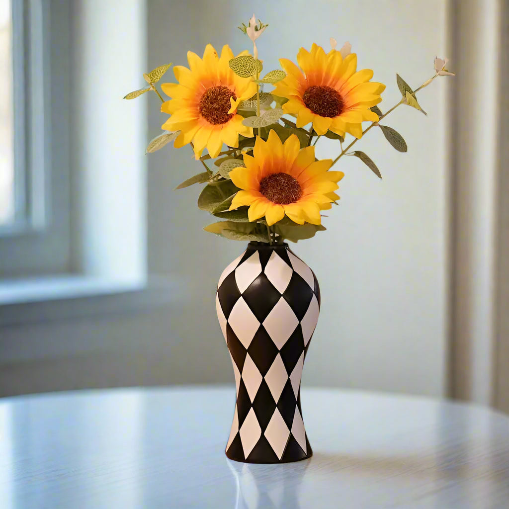 Checkerboard Vases