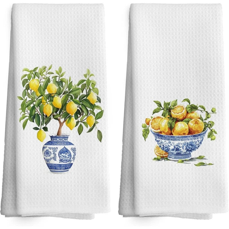 Lemon Kitchen Towels Set