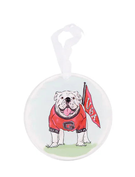 UGA Acrylic Ornaments- Individual