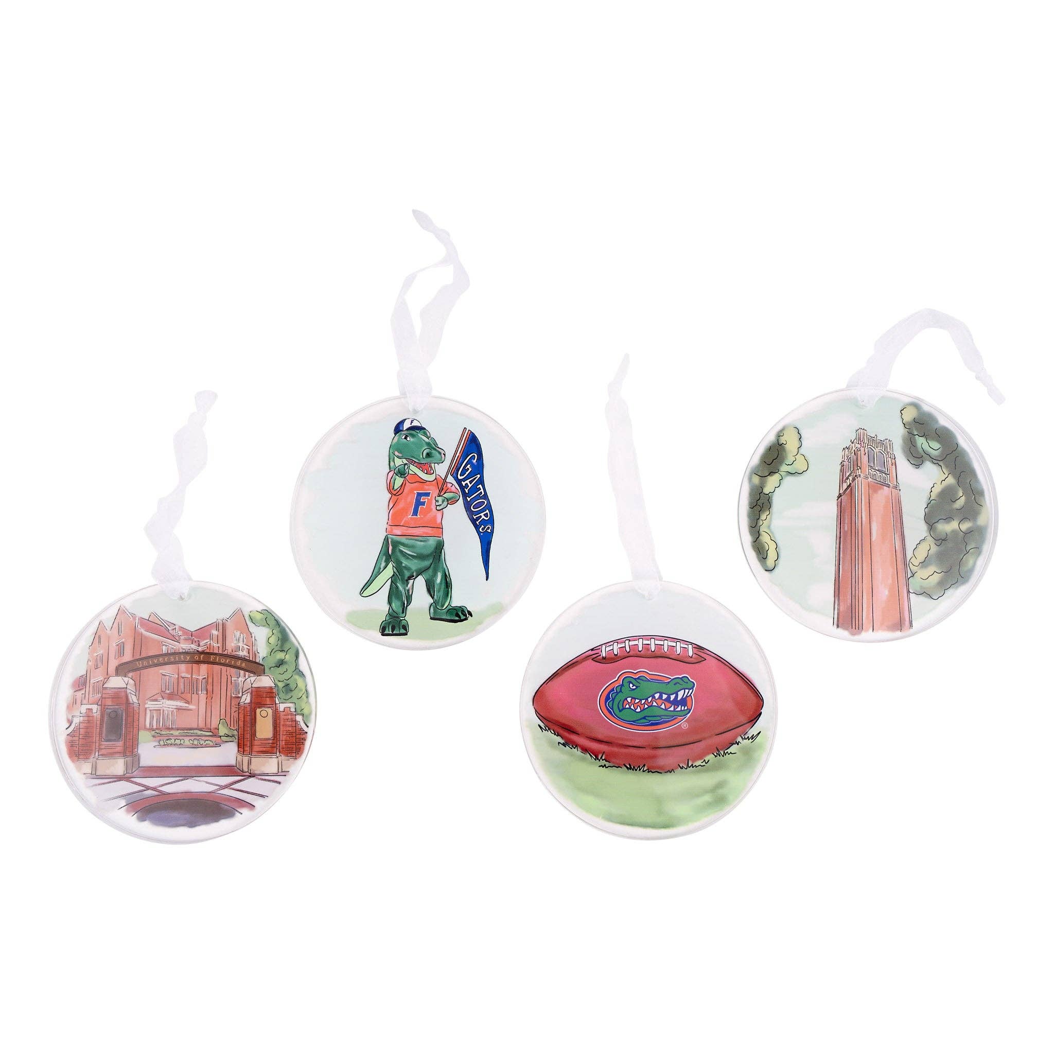 Florida Ornament Set/4