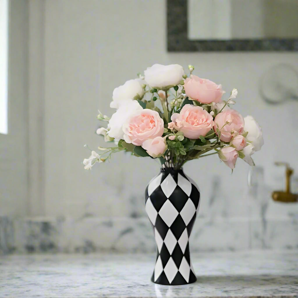 Checkerboard Vases
