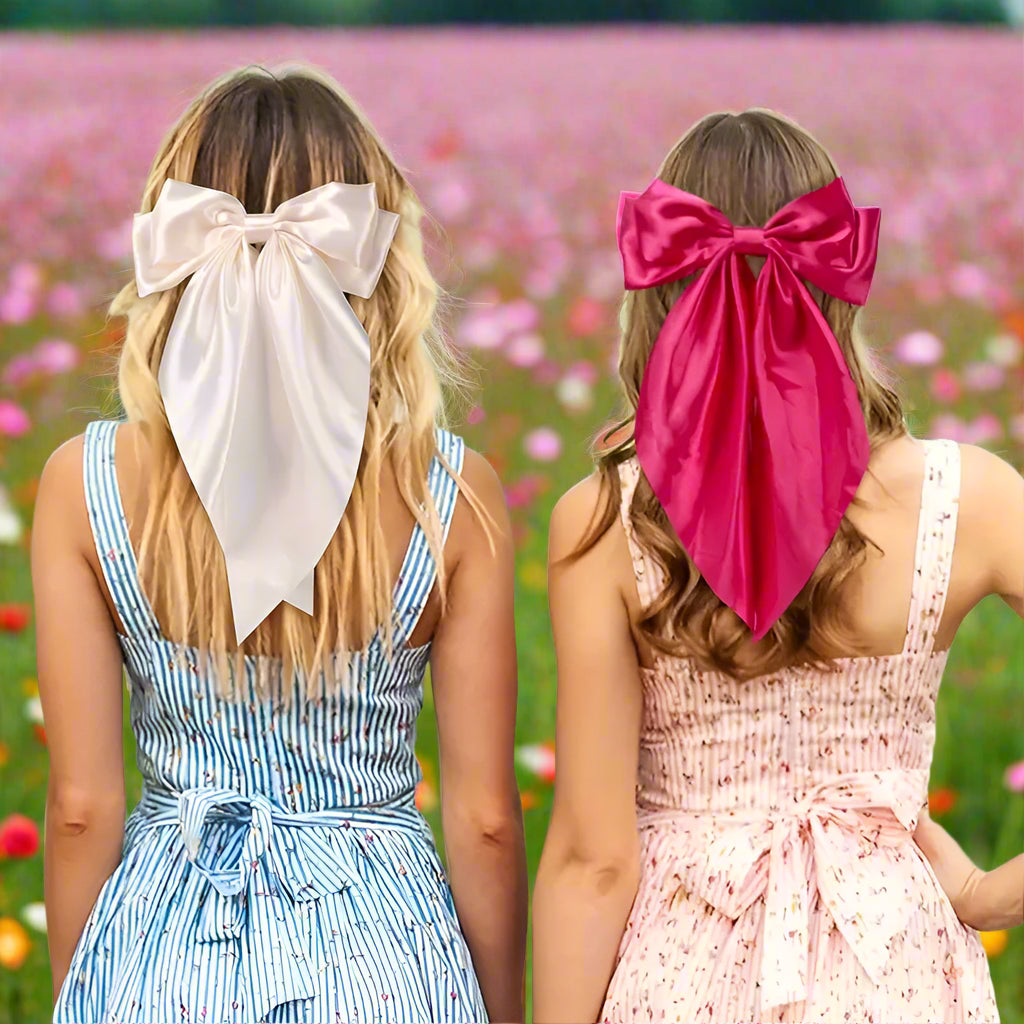 Elegant Satin Hairbows