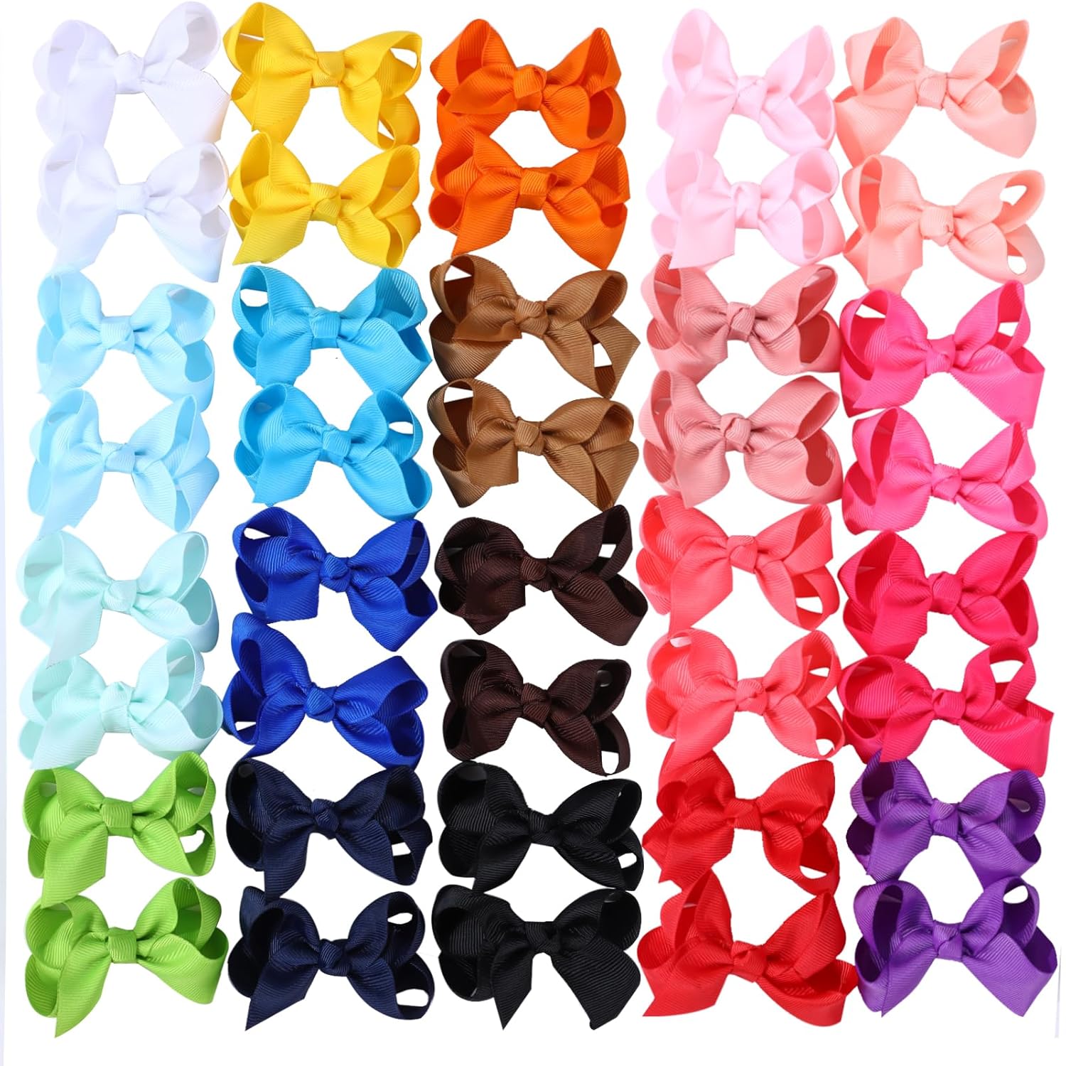 3" Handmade Grosgrain Hairbow