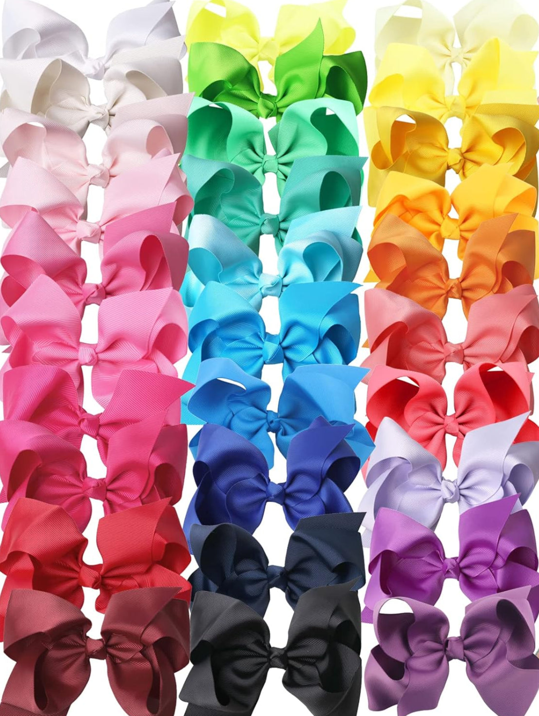 6" Handmade Grosgrain Hairbow