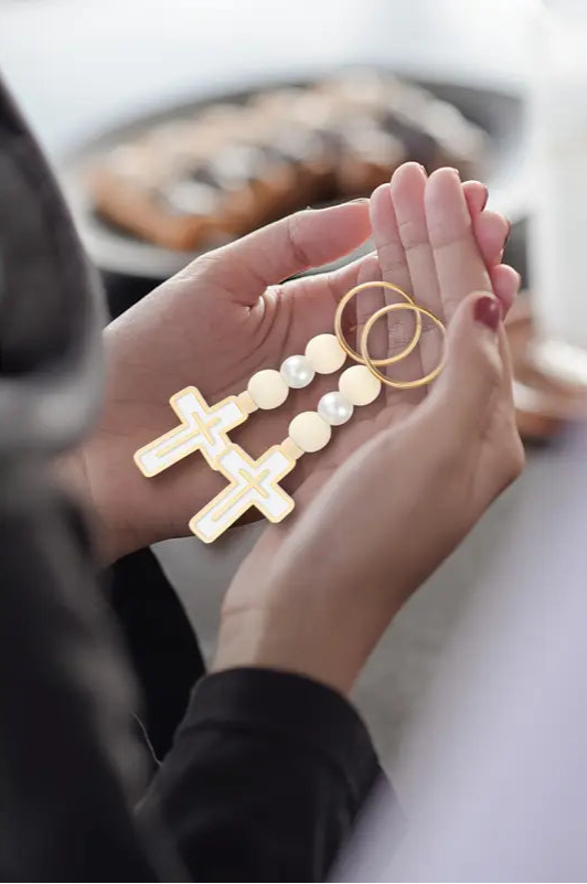 Cross Keychain