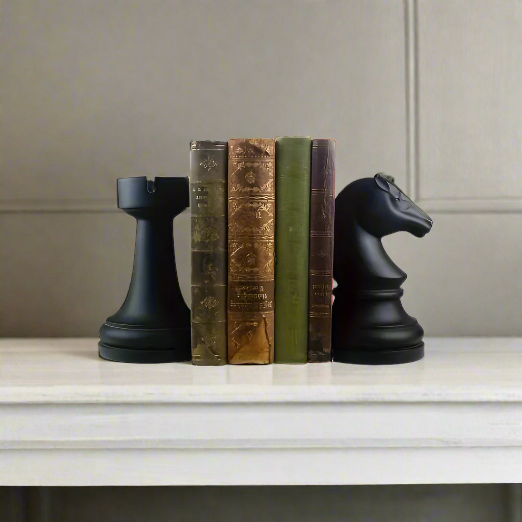 Chessmen Bookends