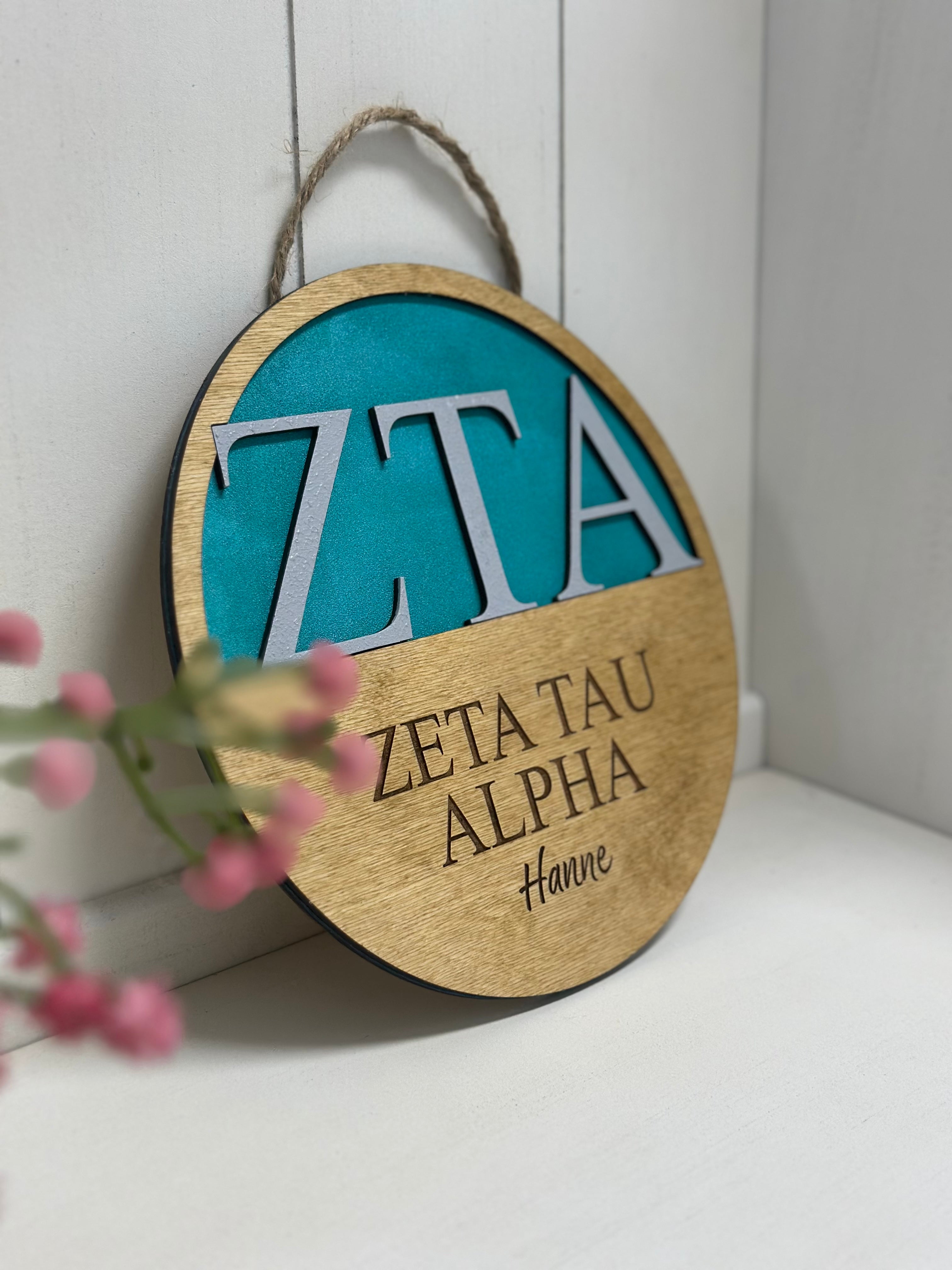 Sorority Door Hanger - 9"