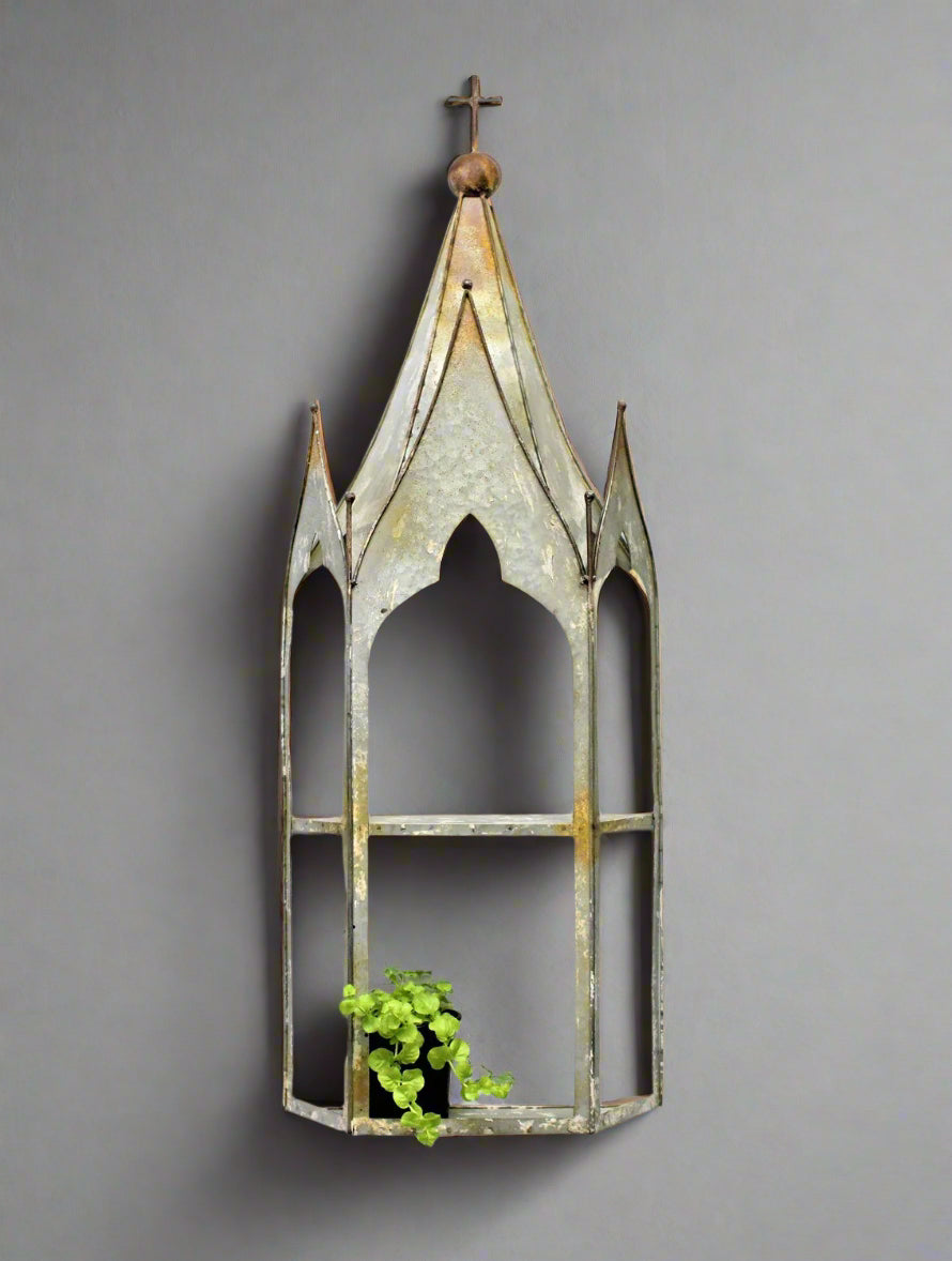 Cathedral Wall Shelf