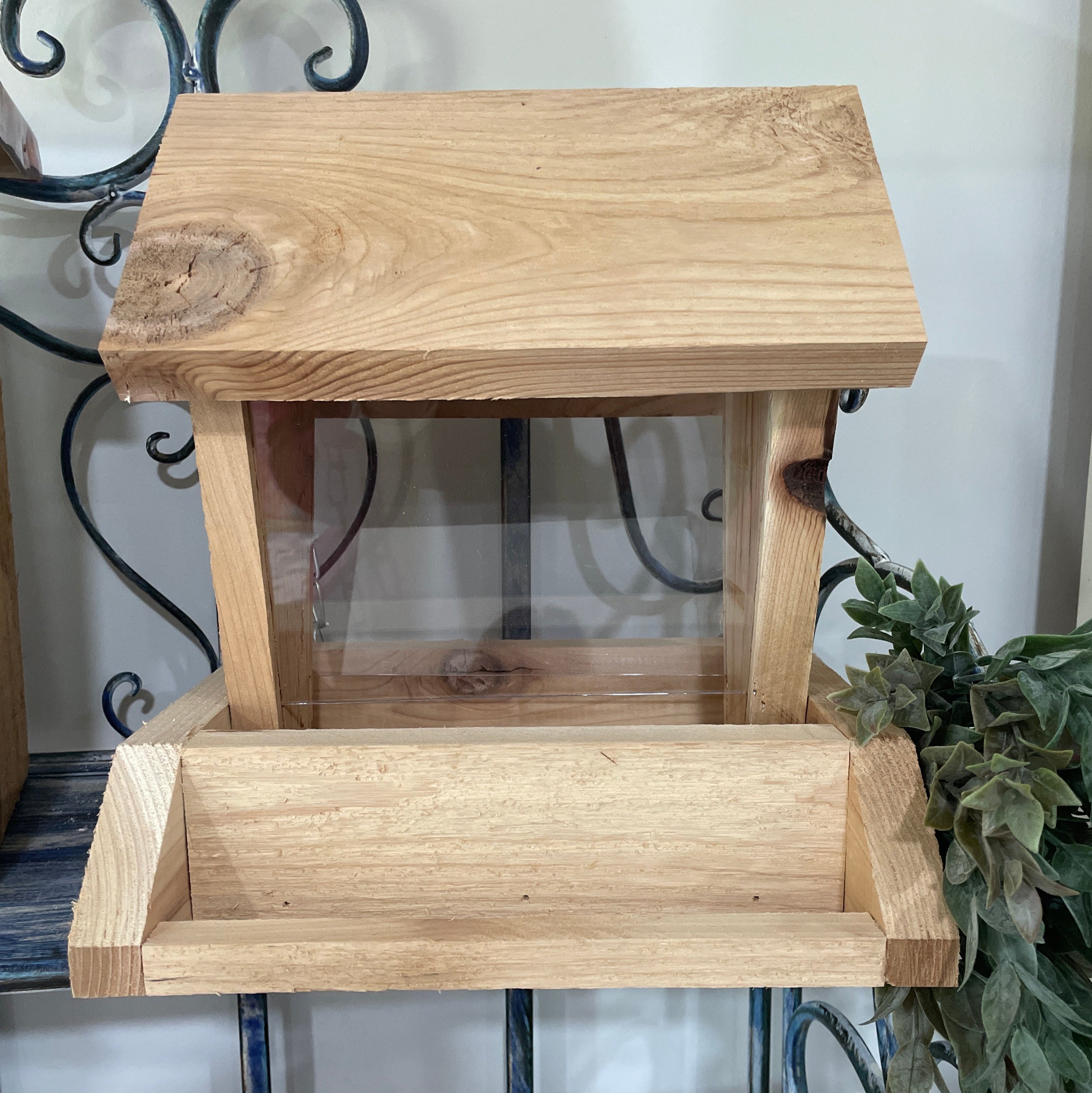 Cedar Birdfeeders
