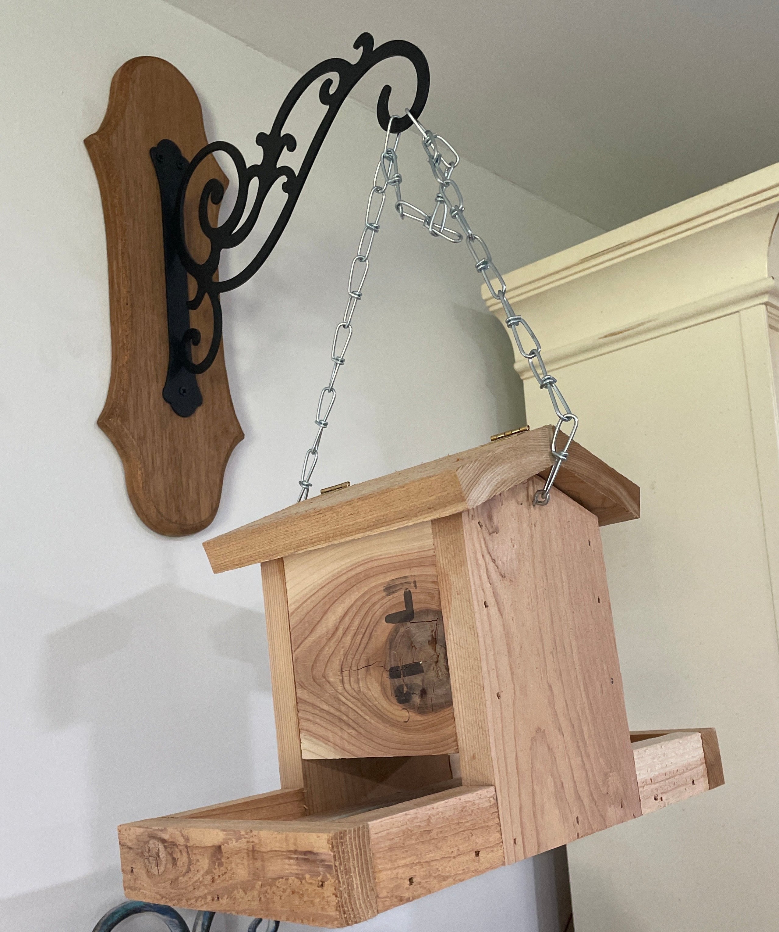 Cedar Birdfeeders