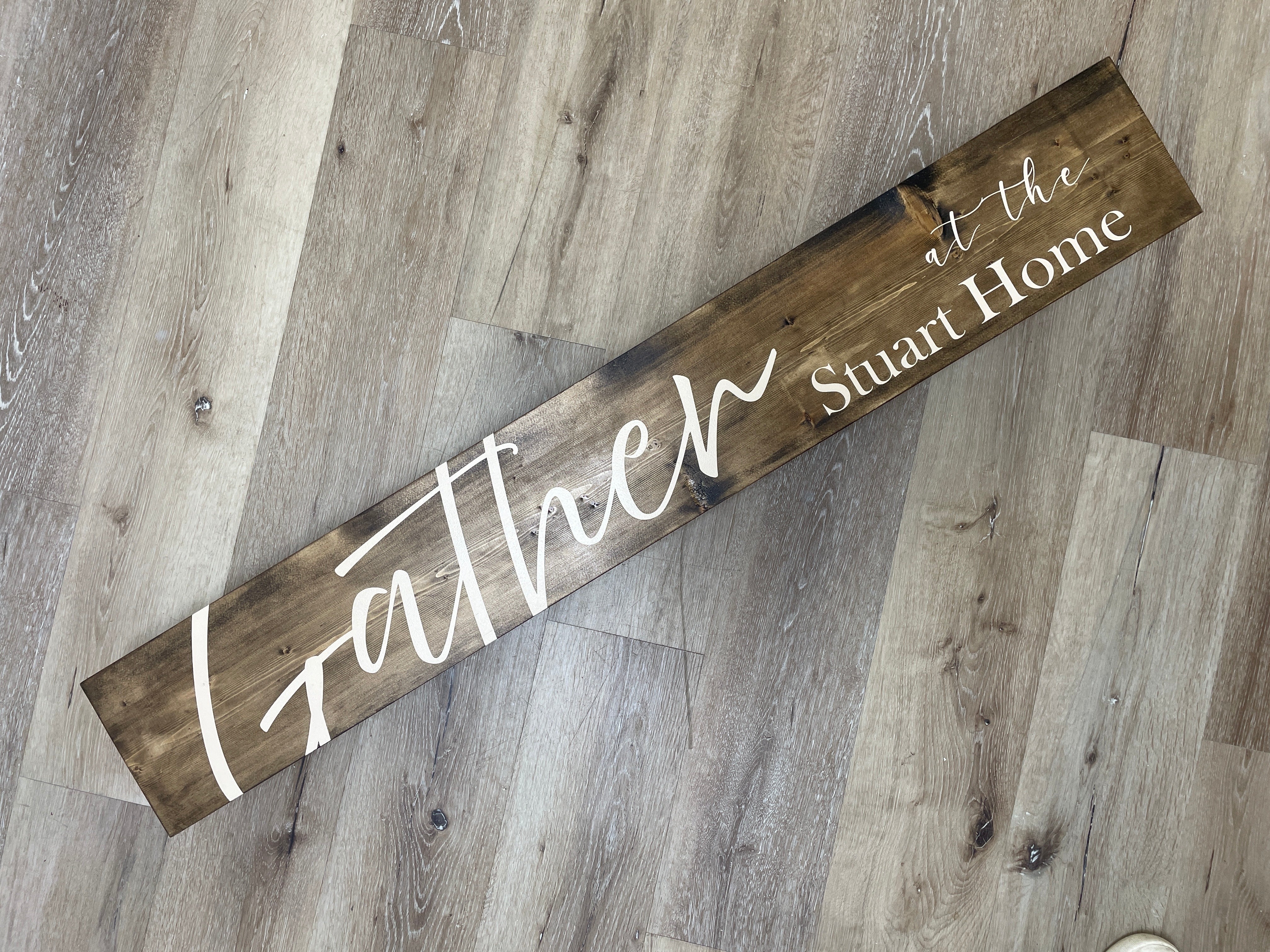 Wooden Table Runner