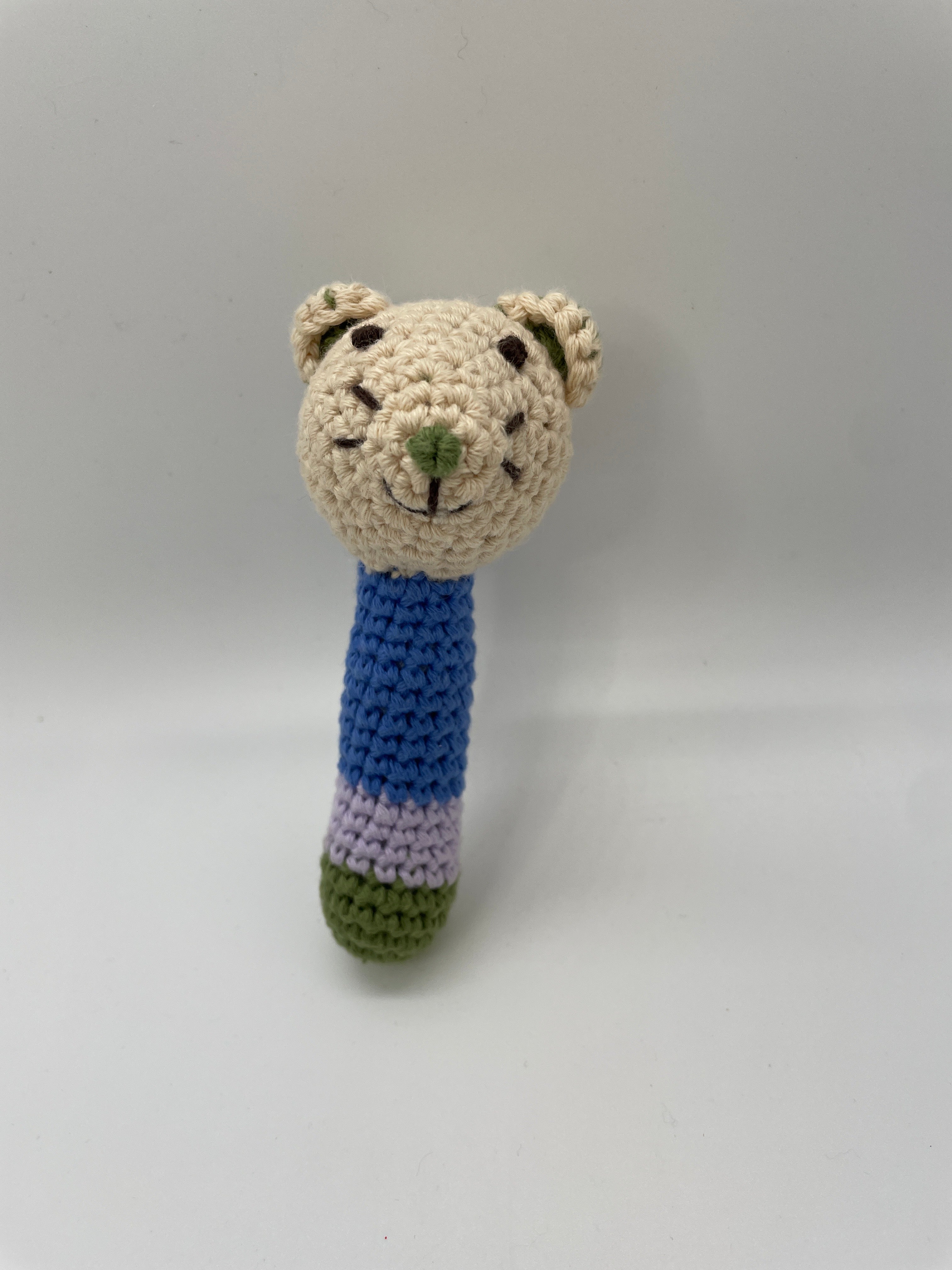 Global Affairs Crochet Rattle - Mouse