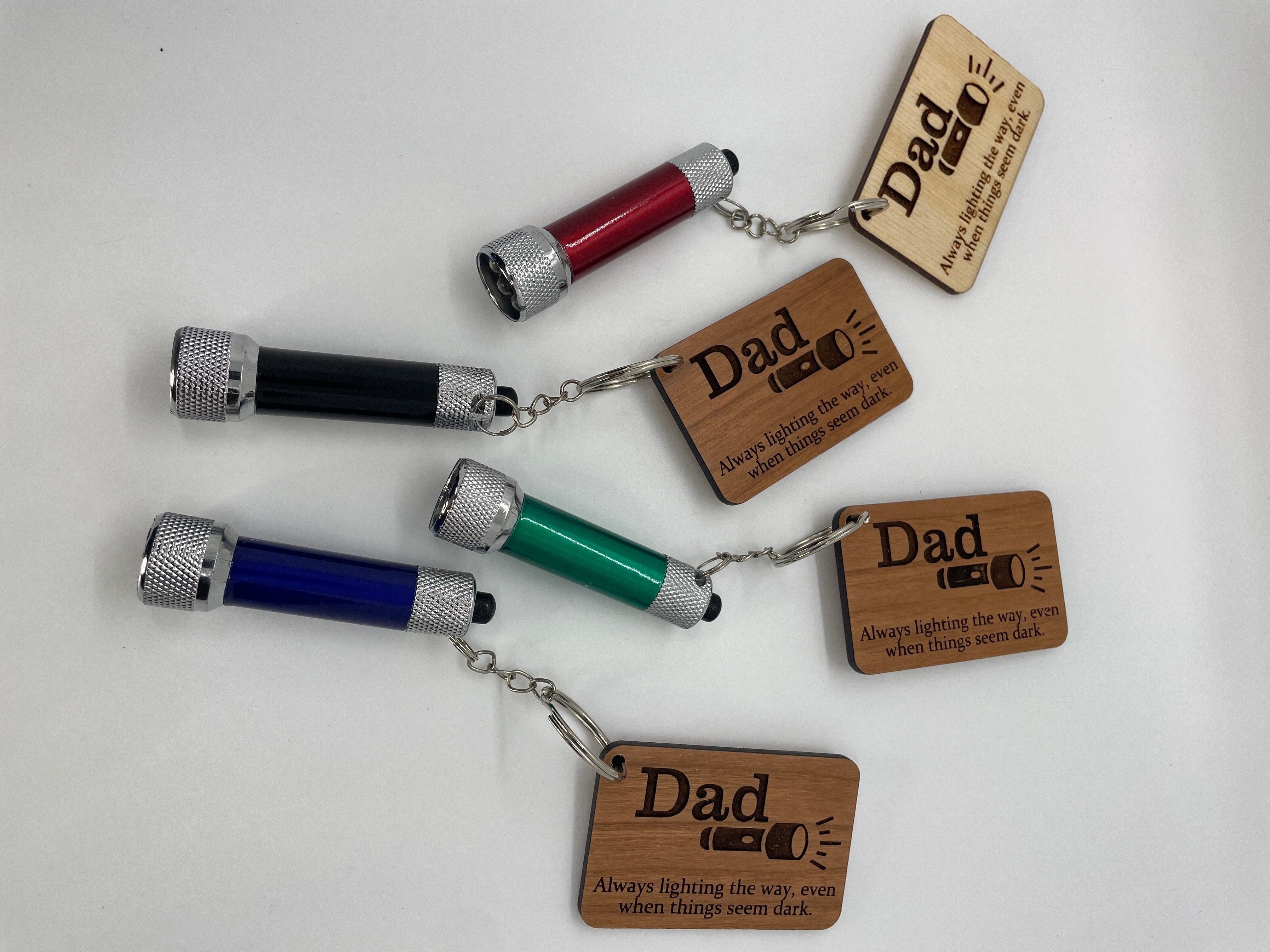 DAD "Lighting the Way" Keyring