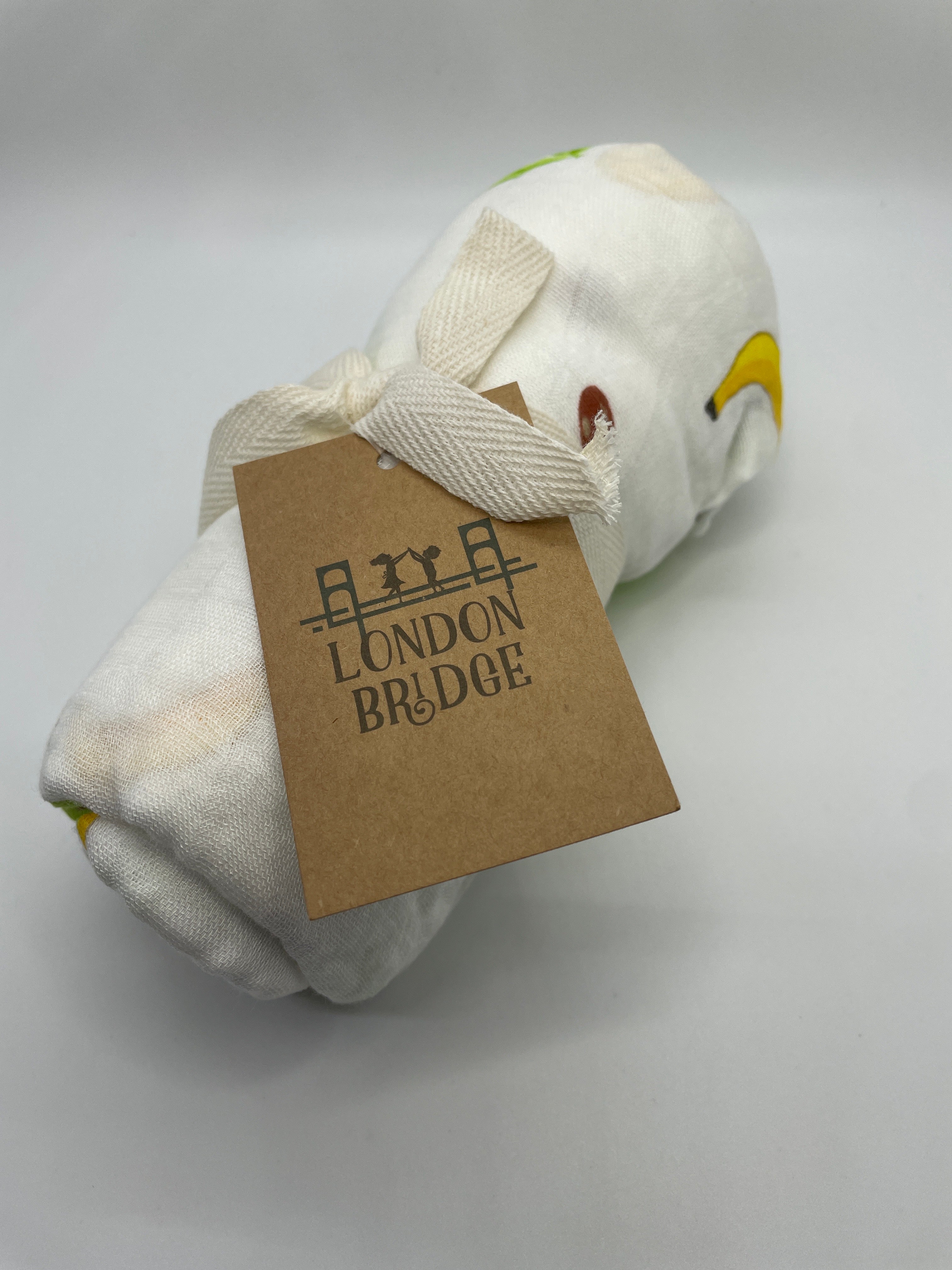 London Bridge "Fruits and Veggies" Swaddle Blanket