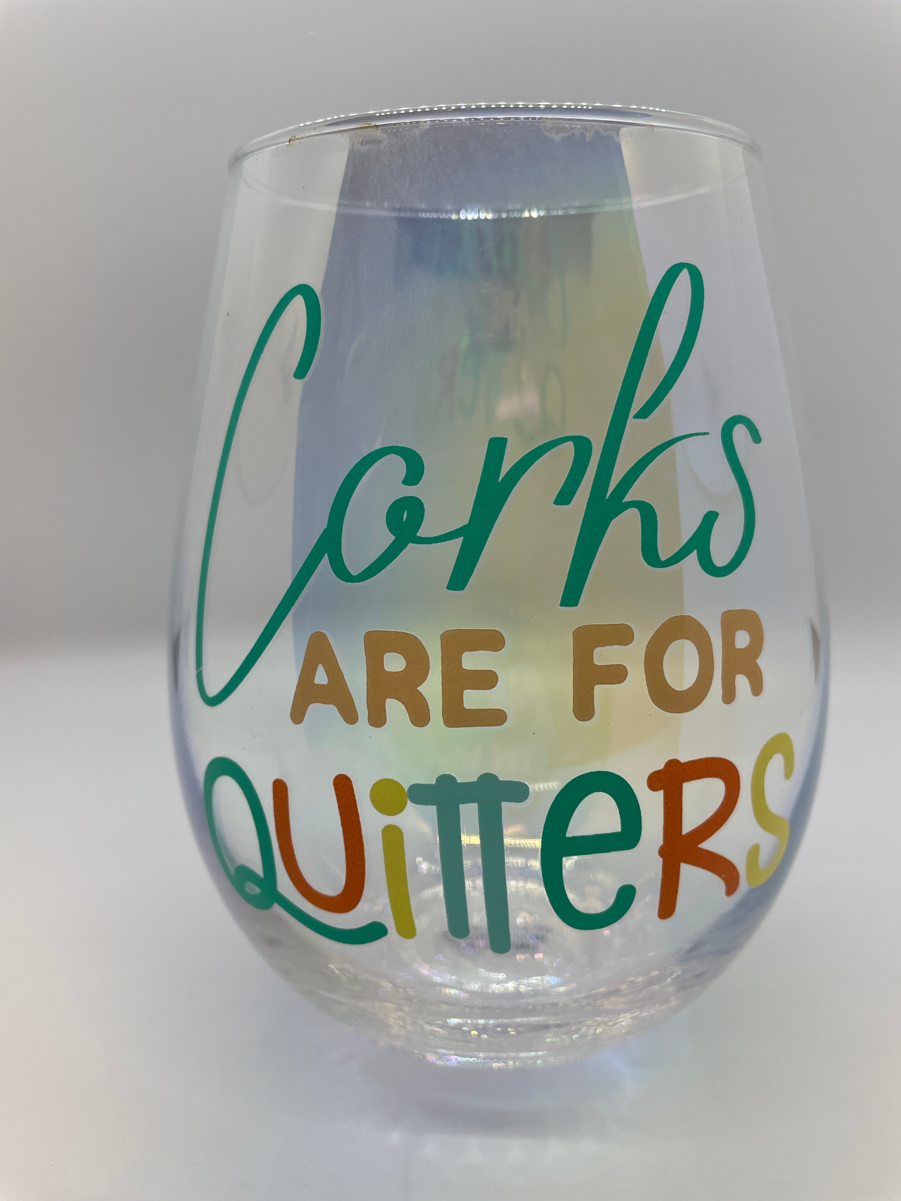 Stemless Wine Glass