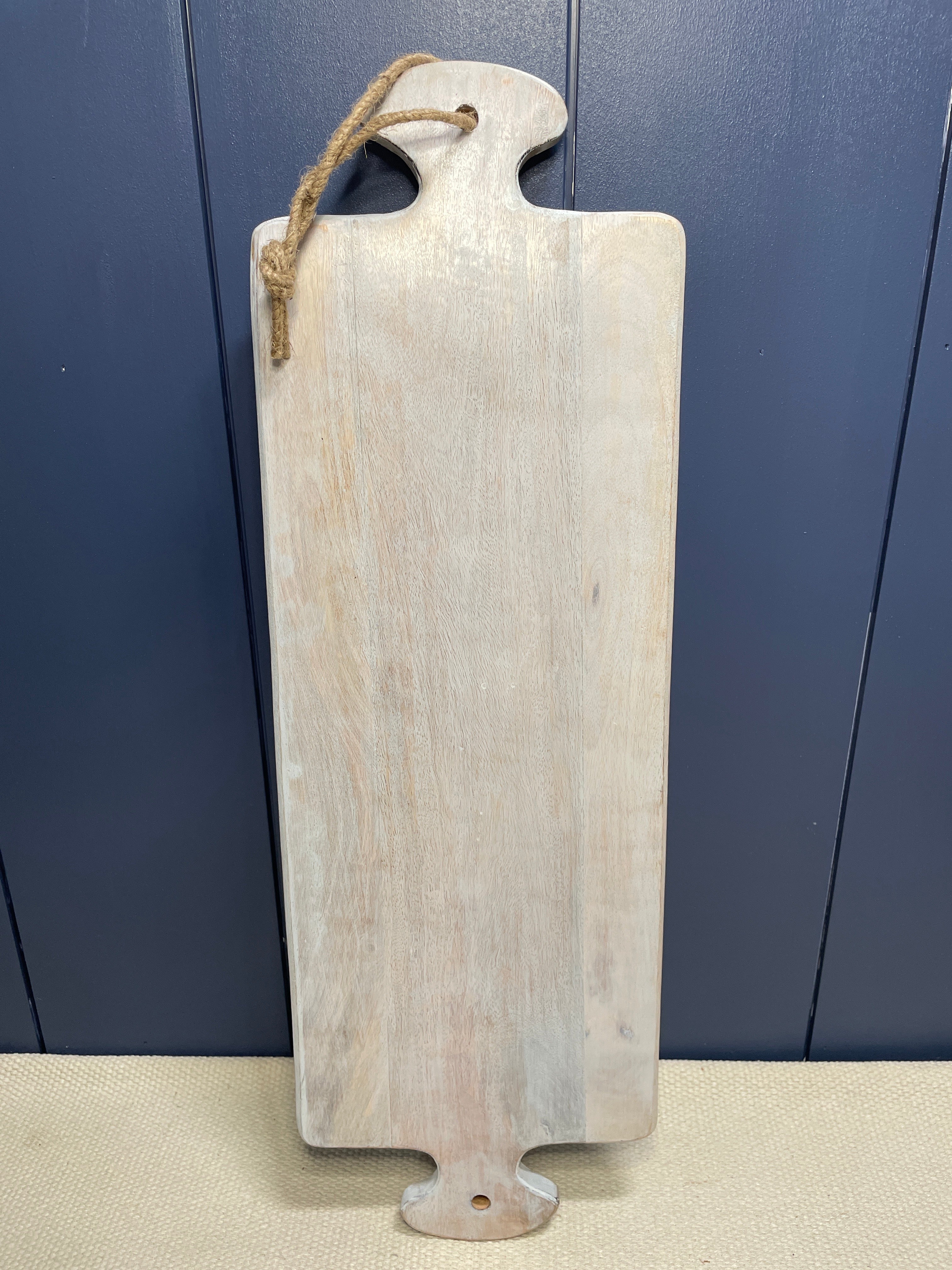 Whitewashed Bread Board