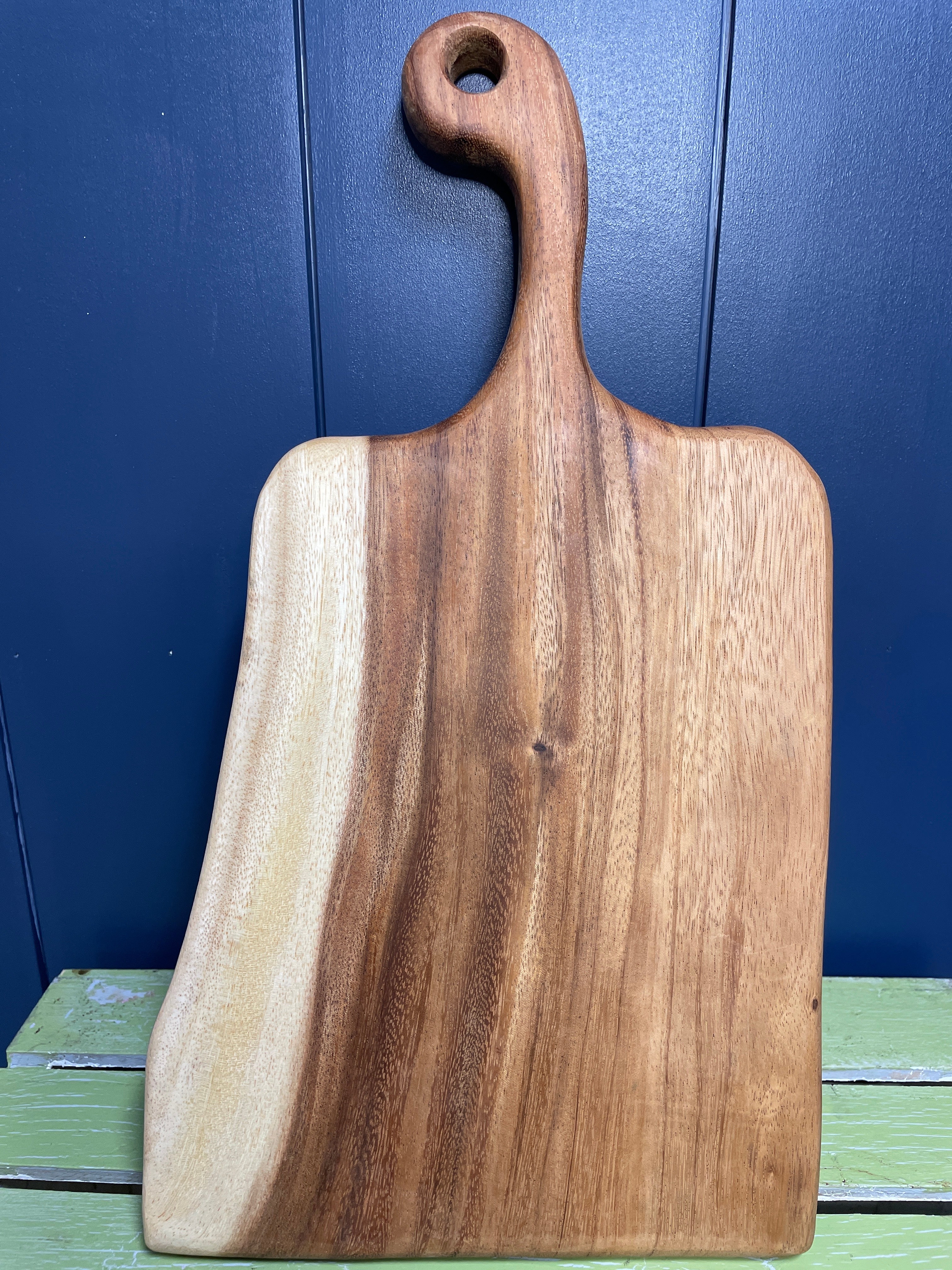 Large Live-Edge Handled Charcuterie Board