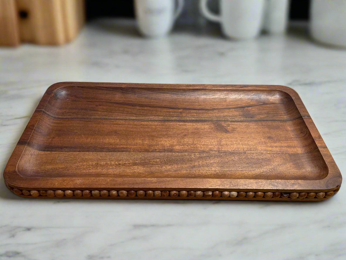 Decorative Wooden Platter