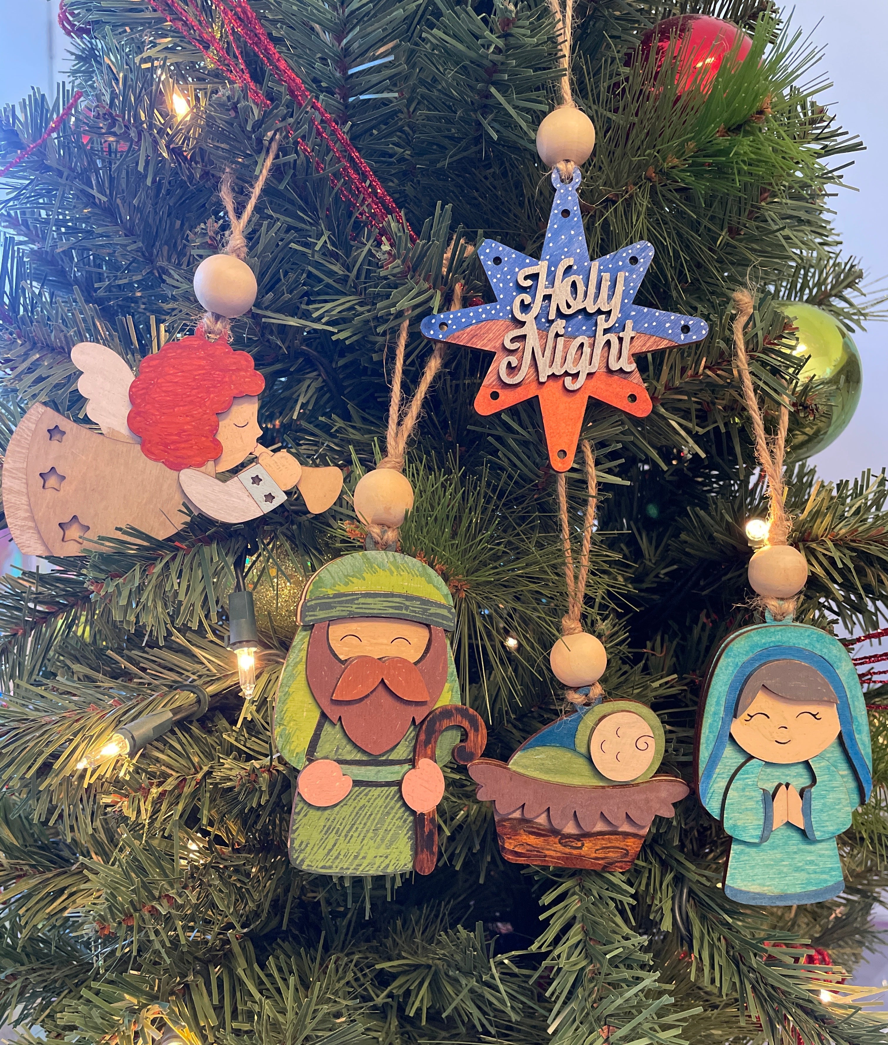 Nativity Ornament Set of 14