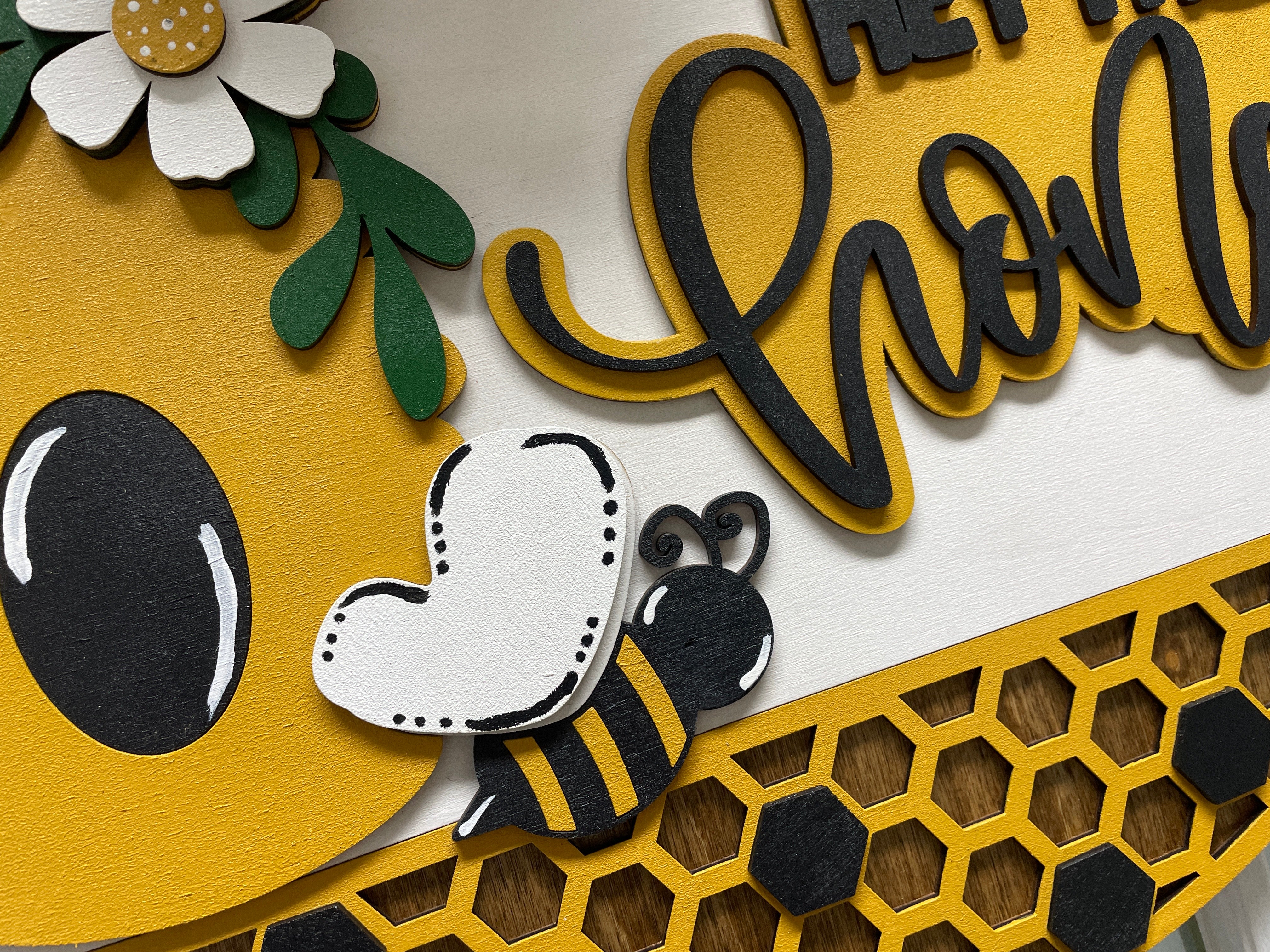 "Hey There Honey" Doorhanger