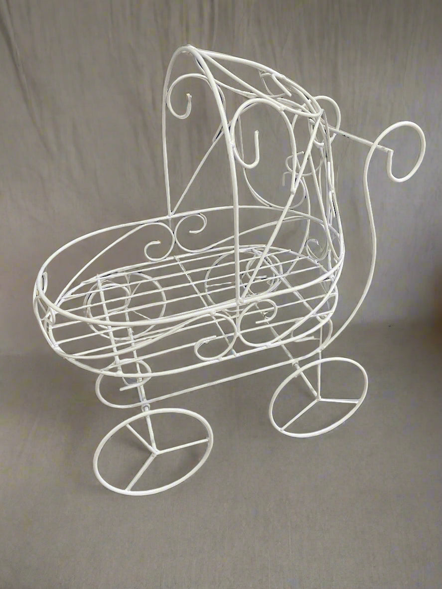 Baby Carriage Display/Plant Stand