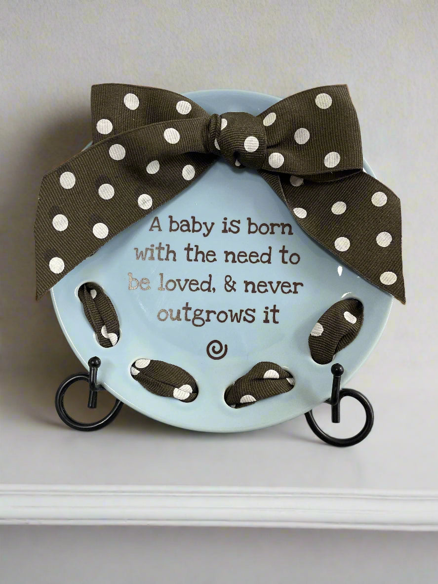 Baby Boy Plate