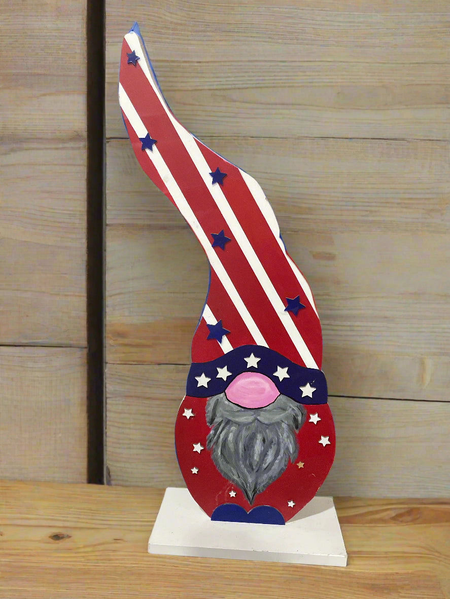 Handmade Wood Gnomes