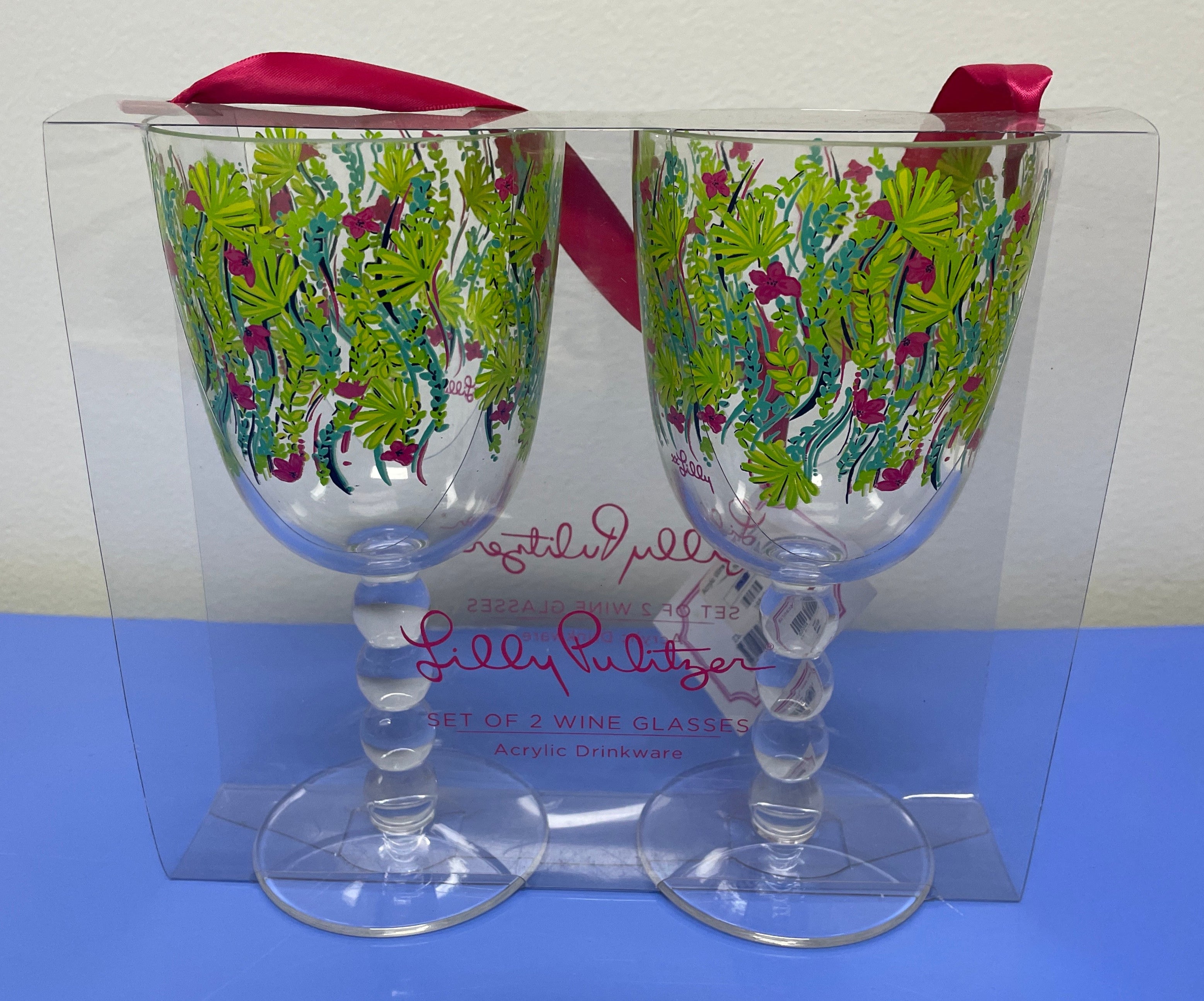 LP Acrylic Wine Glasses