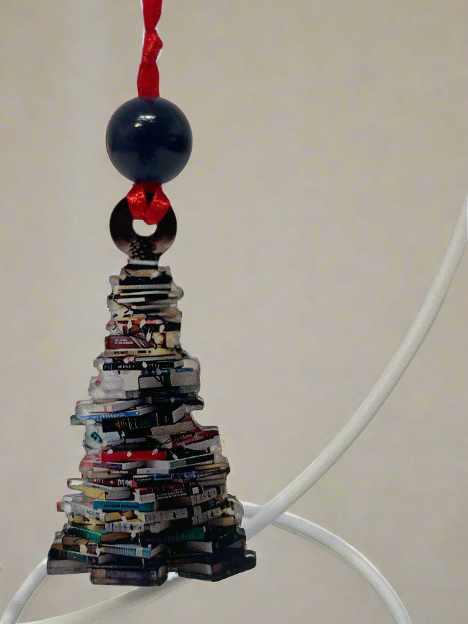 Stack of Books Christmas Tree Ornament