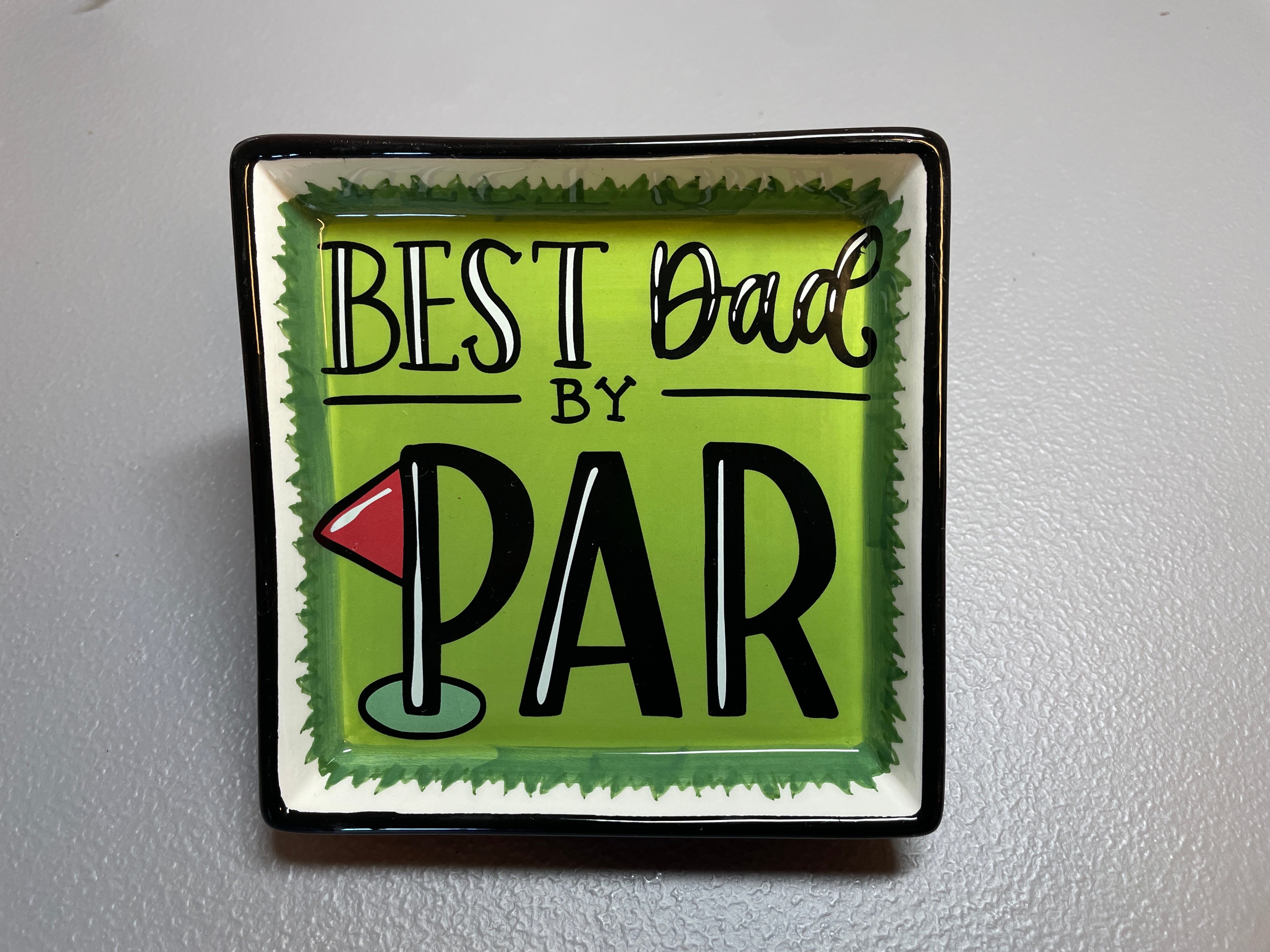 Glory Haus "Best Dad" Trinket Tray