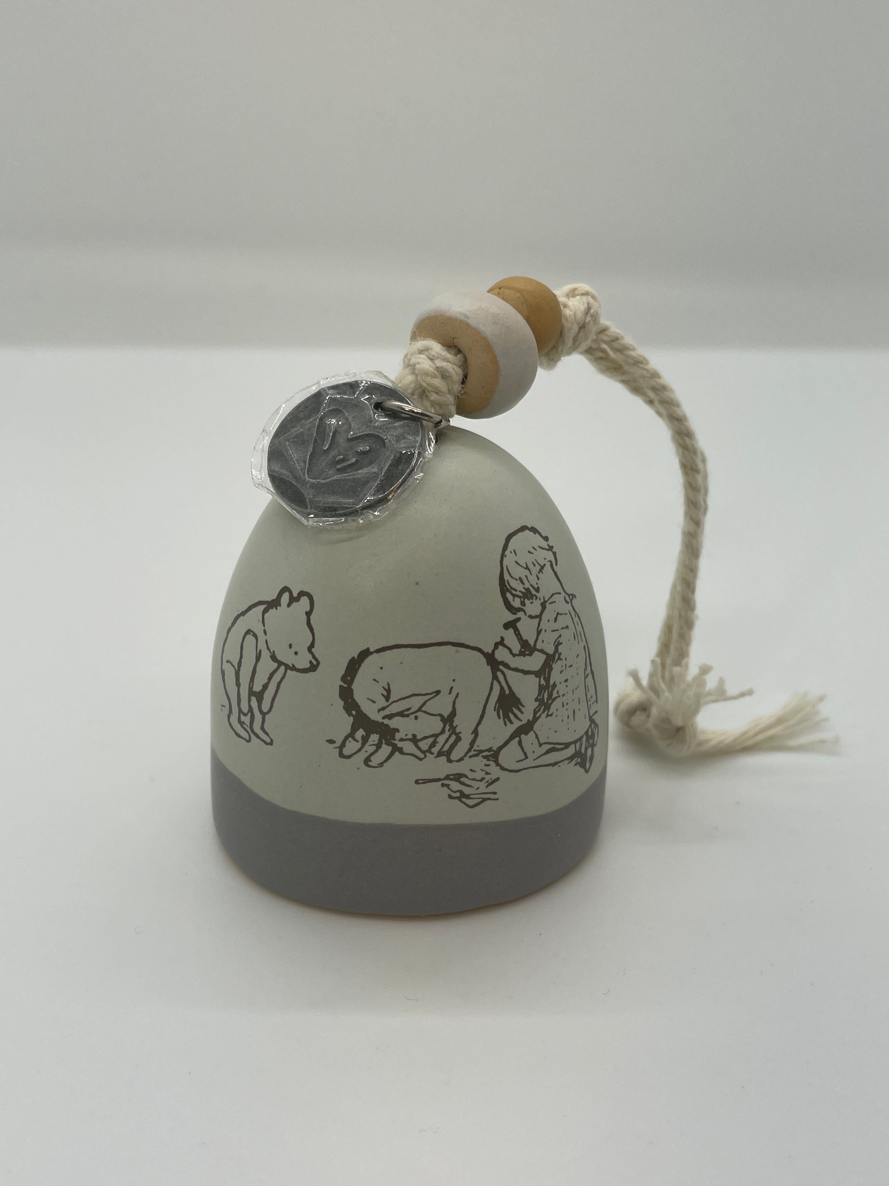 DEMDACO Winnie the Pooh Mini Bell- Friendship