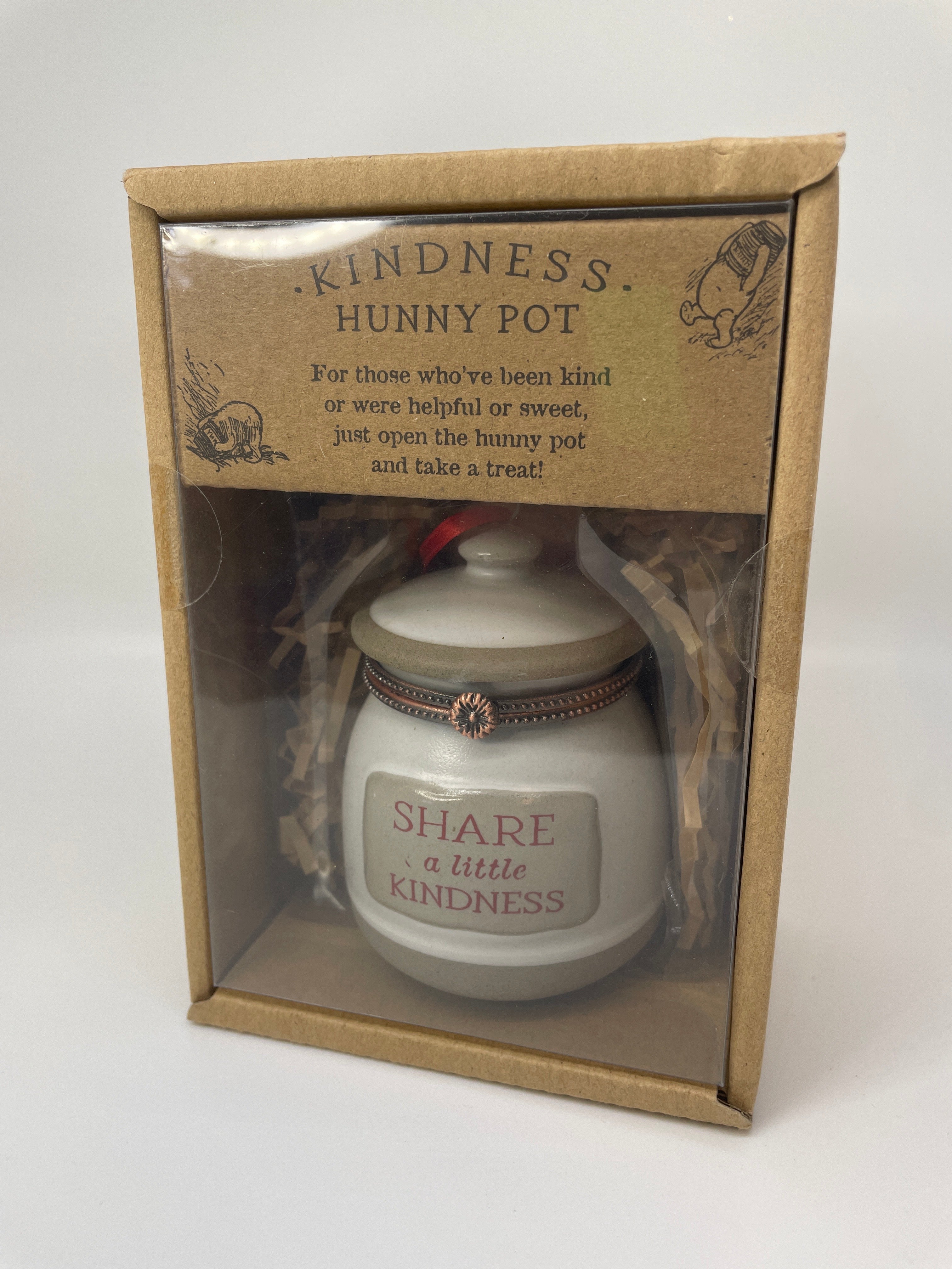 DEMDACO Winnie the Pooh Kindness Hunny Pot Ornament