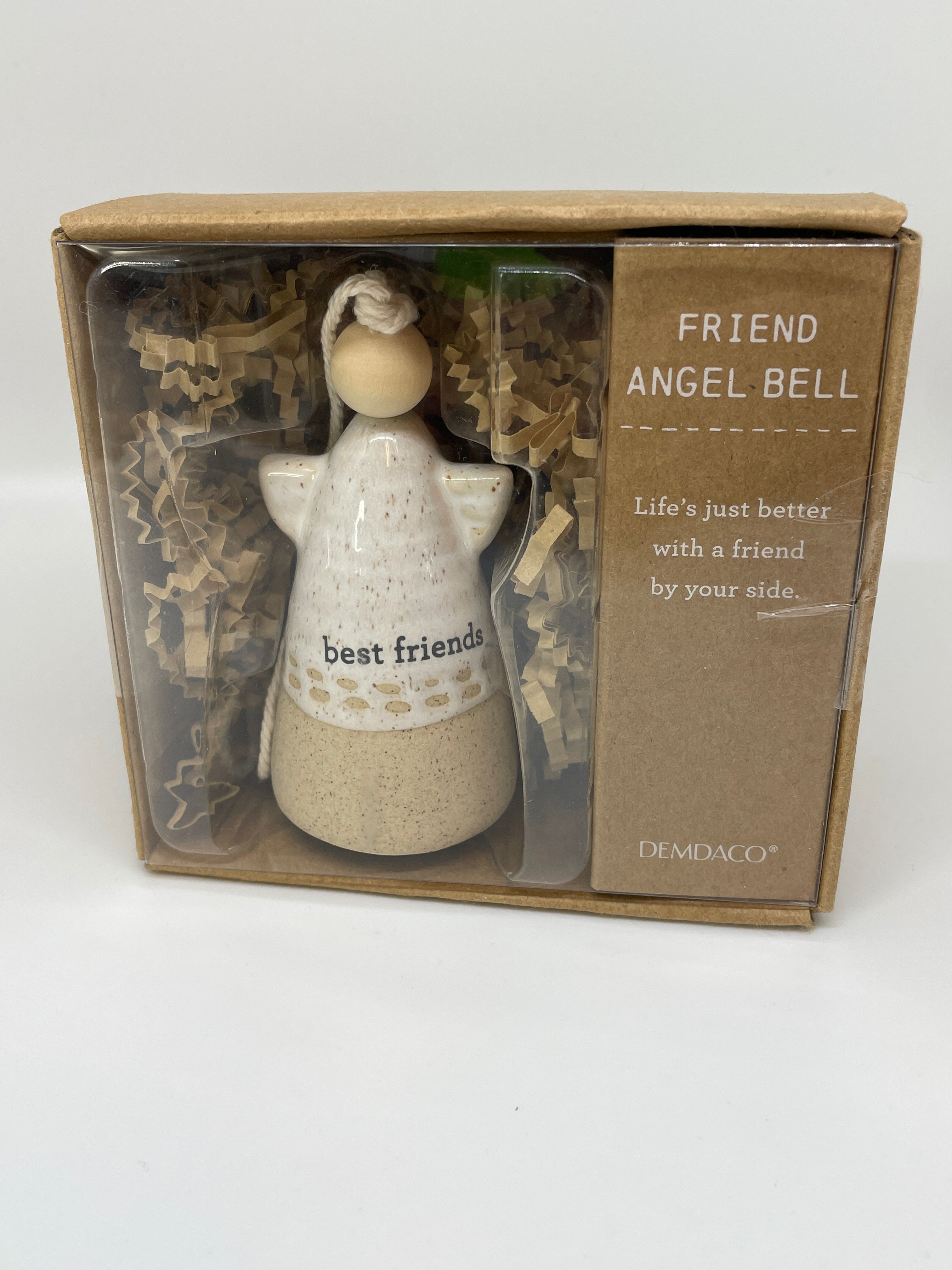 DEMDACO Angel Mini Bell- Best Friends