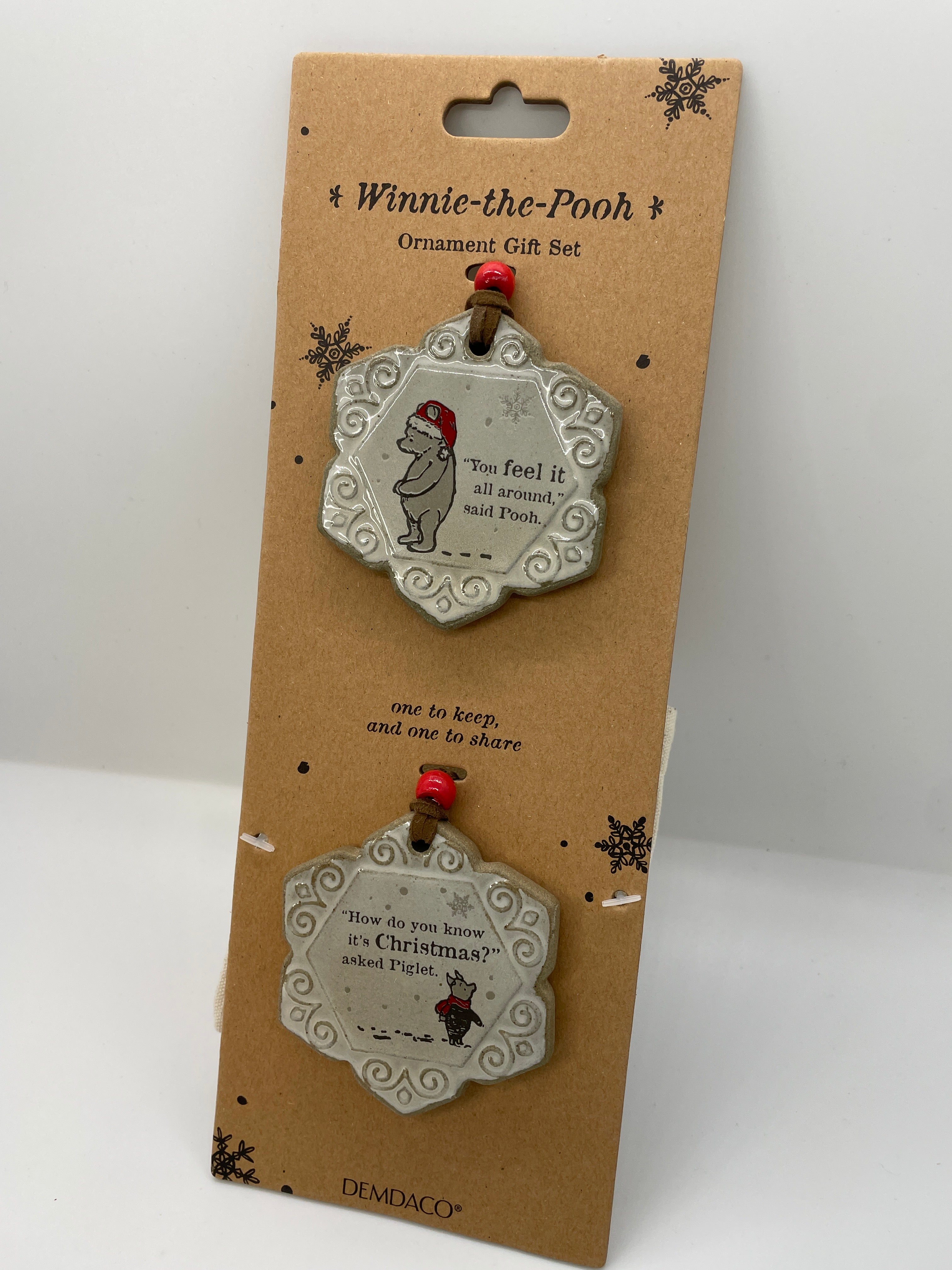 DEMDACO- Winnie the Pooh Ornament Gift Set