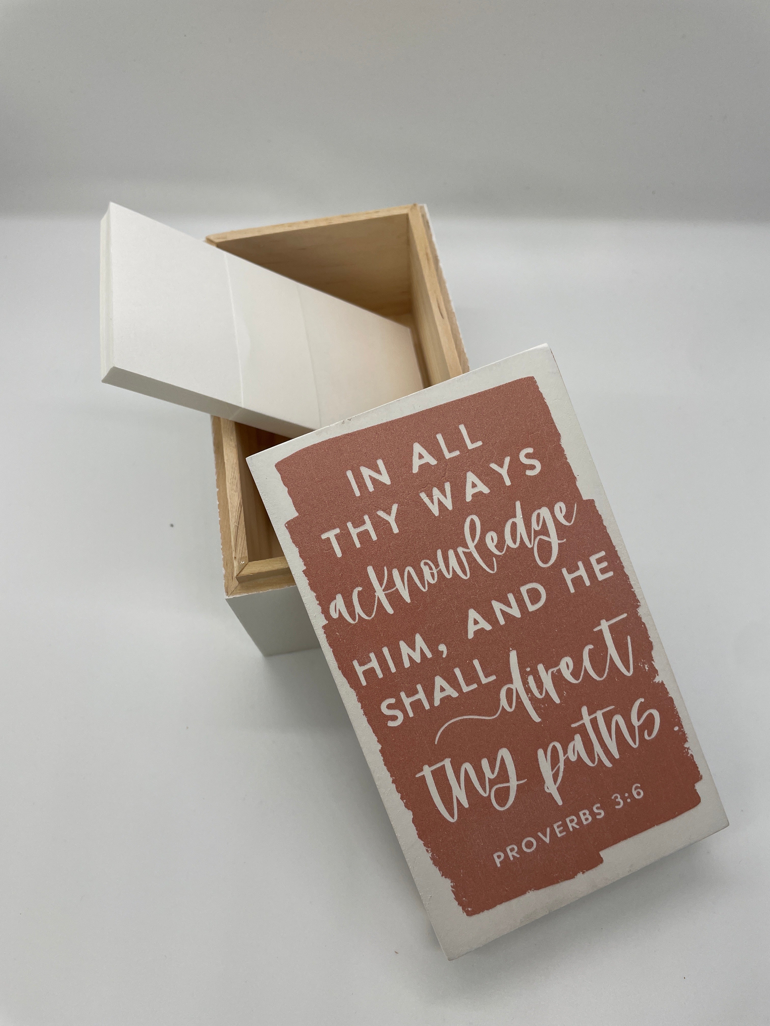 Direct Thy Paths Prayer Box