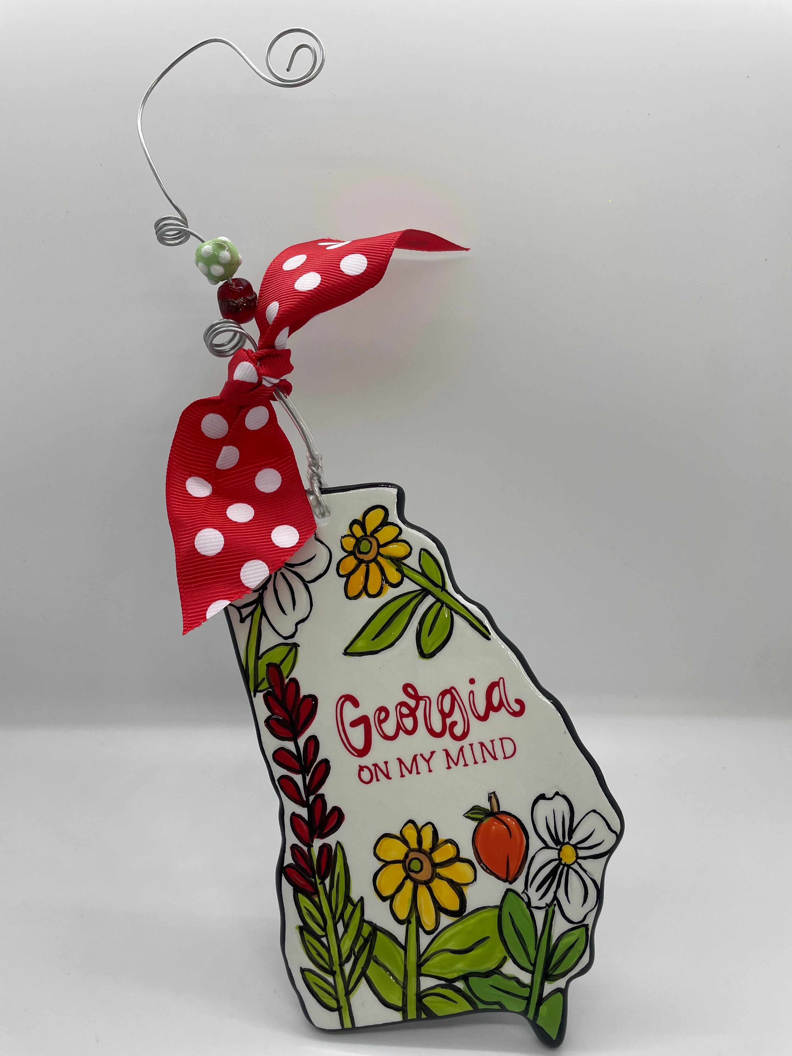 Glory Haus Georgia On My Mind Flat Ornament