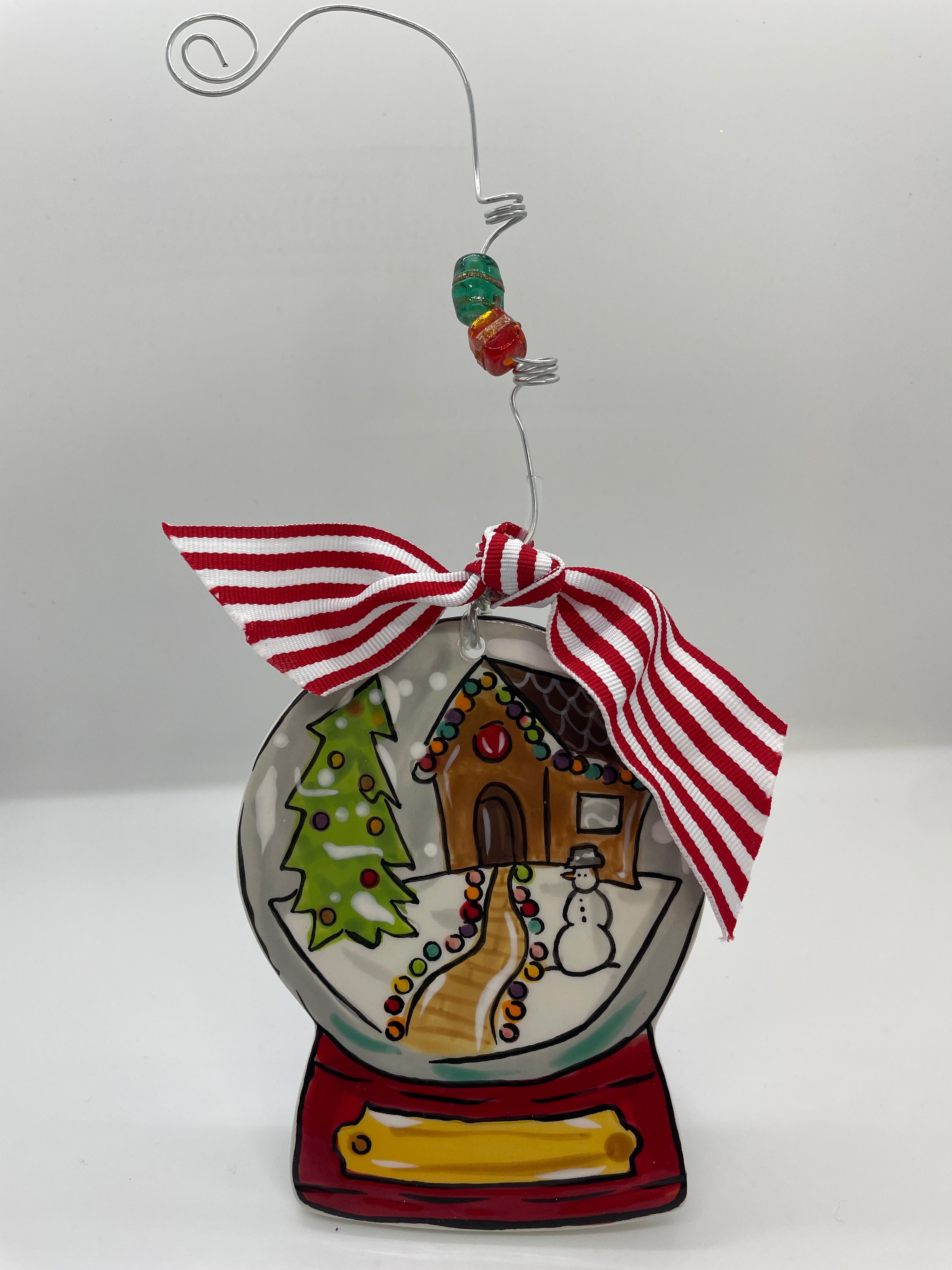 Glory Haus Gingerbread House Snowglobe Ornament