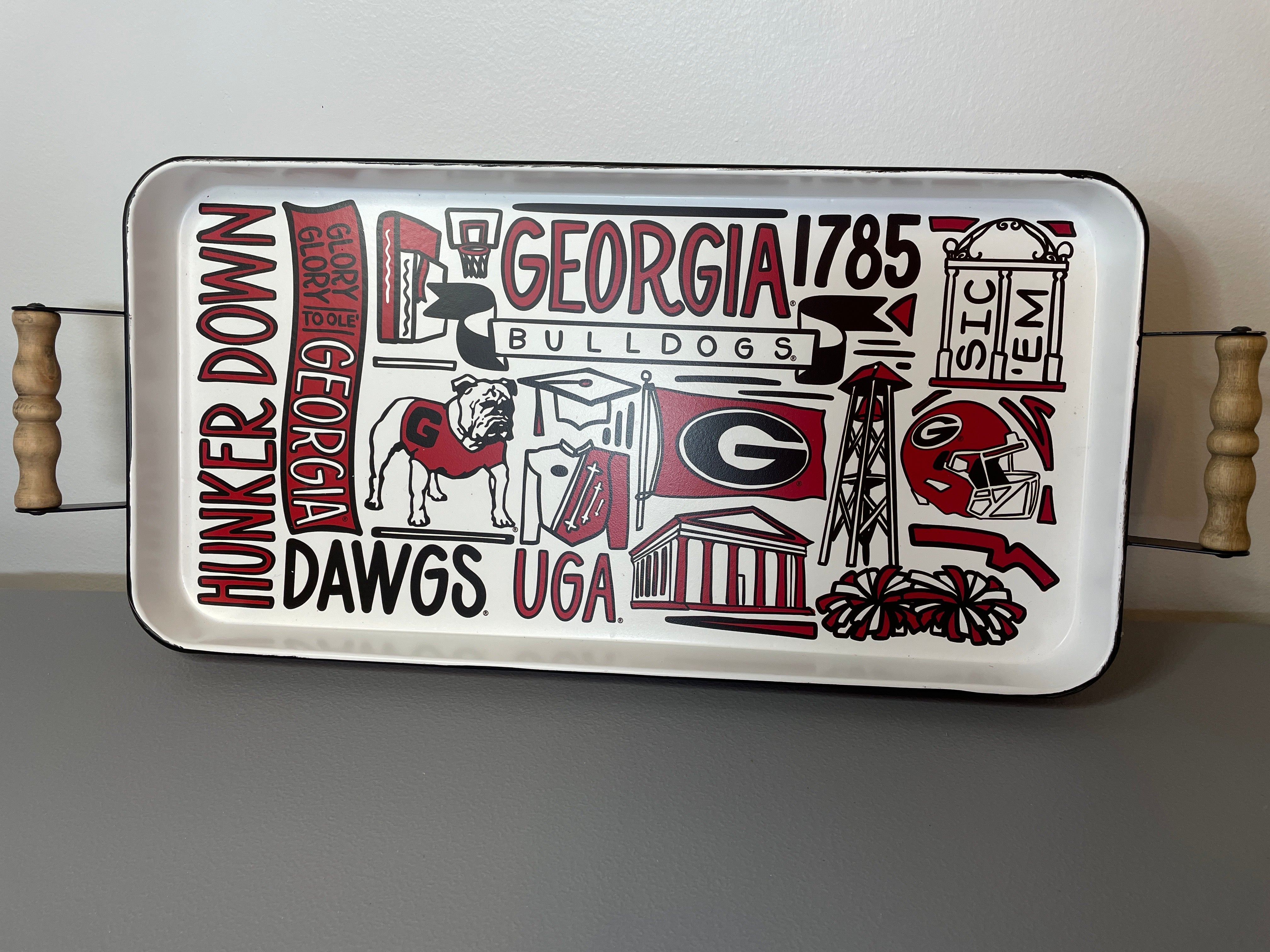 UGA Collage Tray