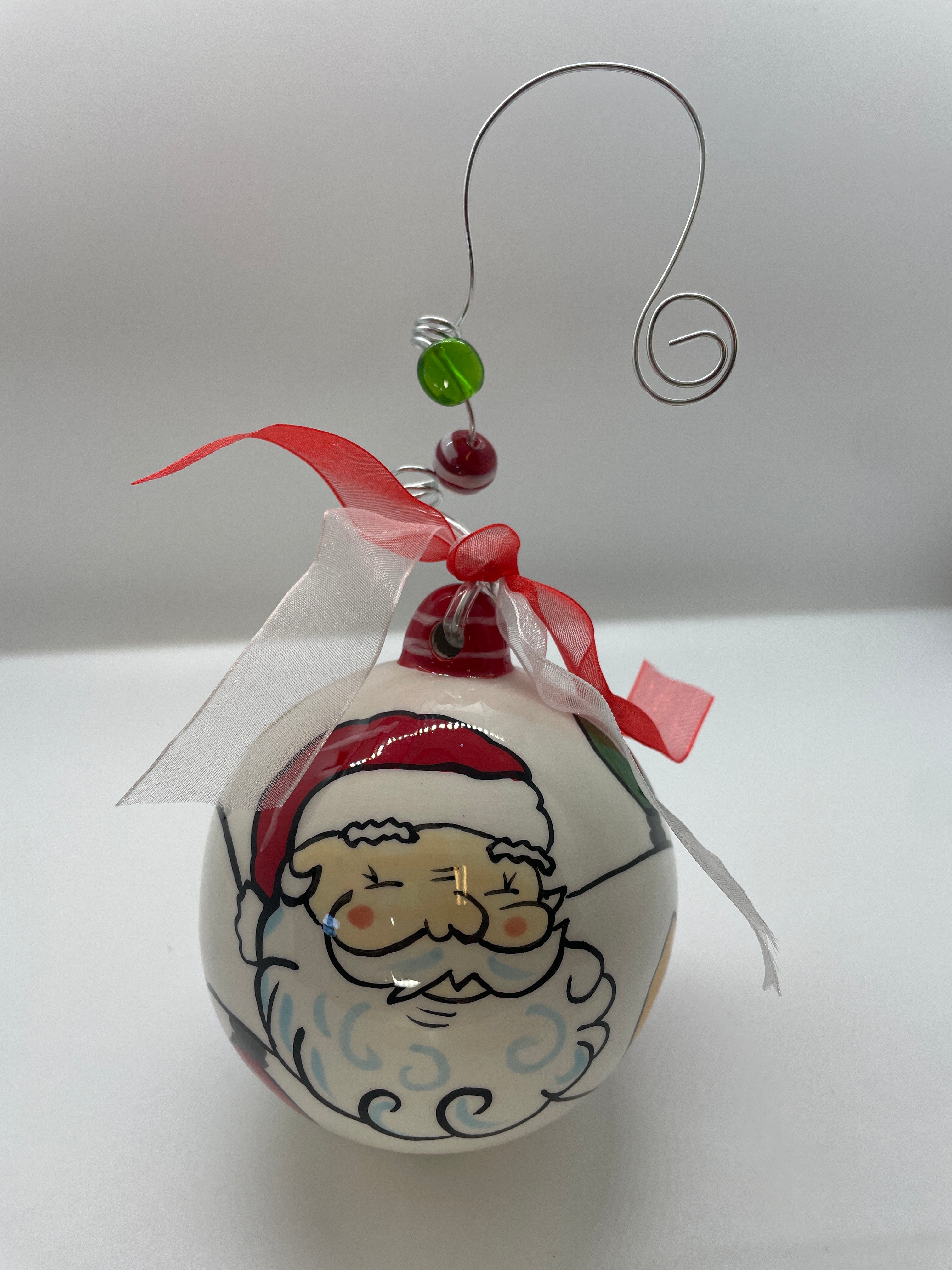 Glory Haus Believe Santa Ornament