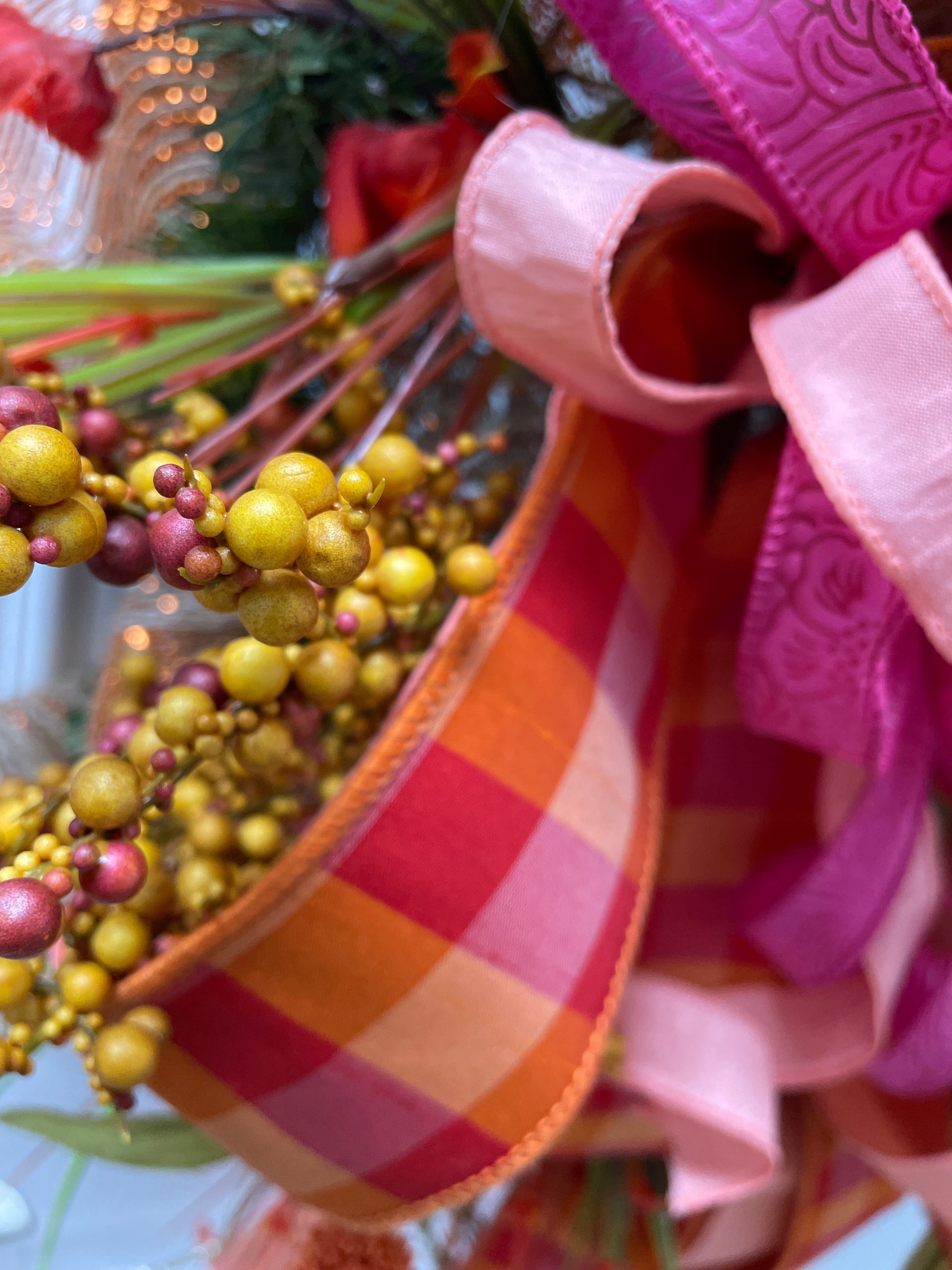 "Pumpkins & Petals" Wreath XL