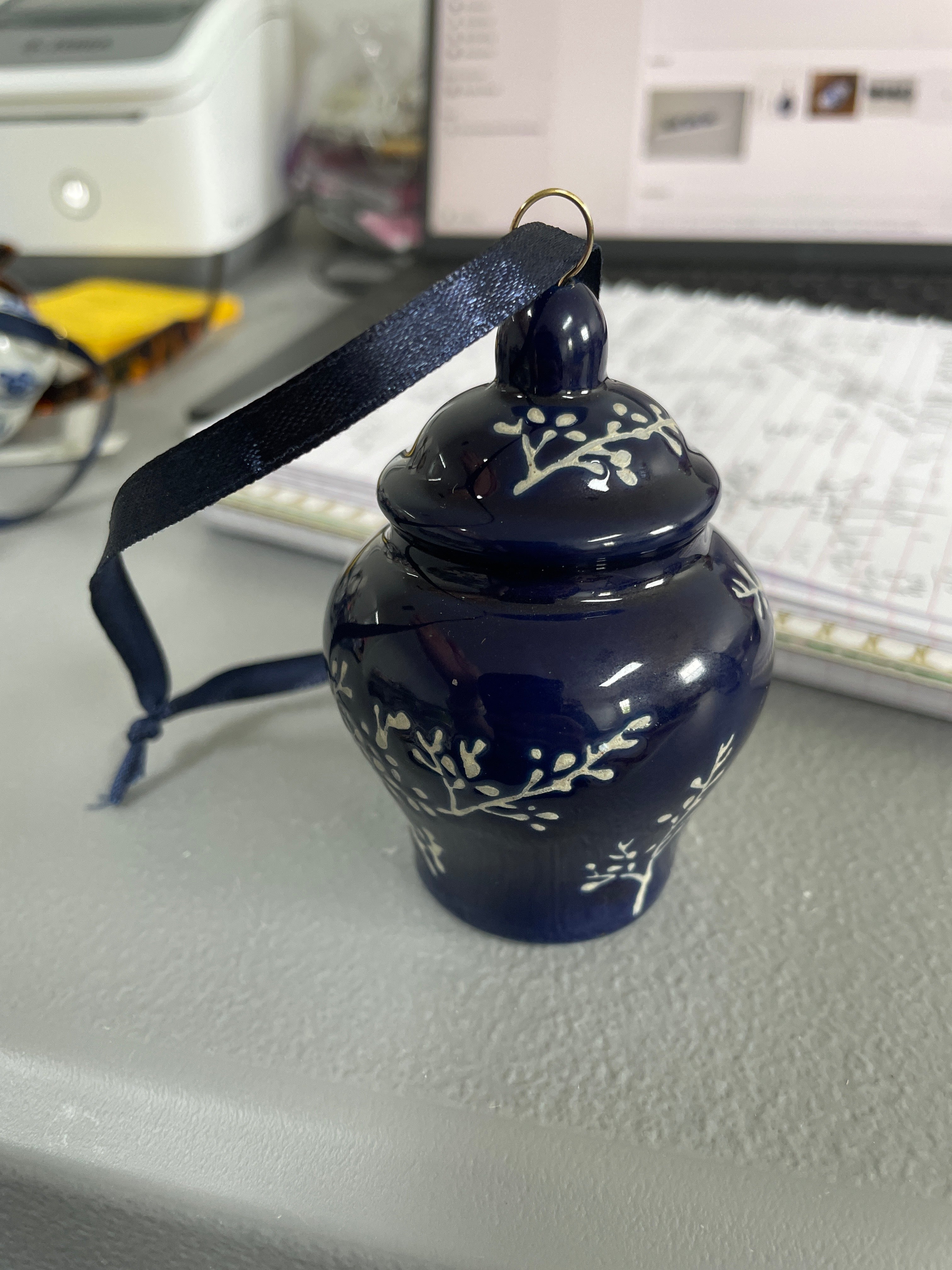 Blue and White Porcelain Ornaments