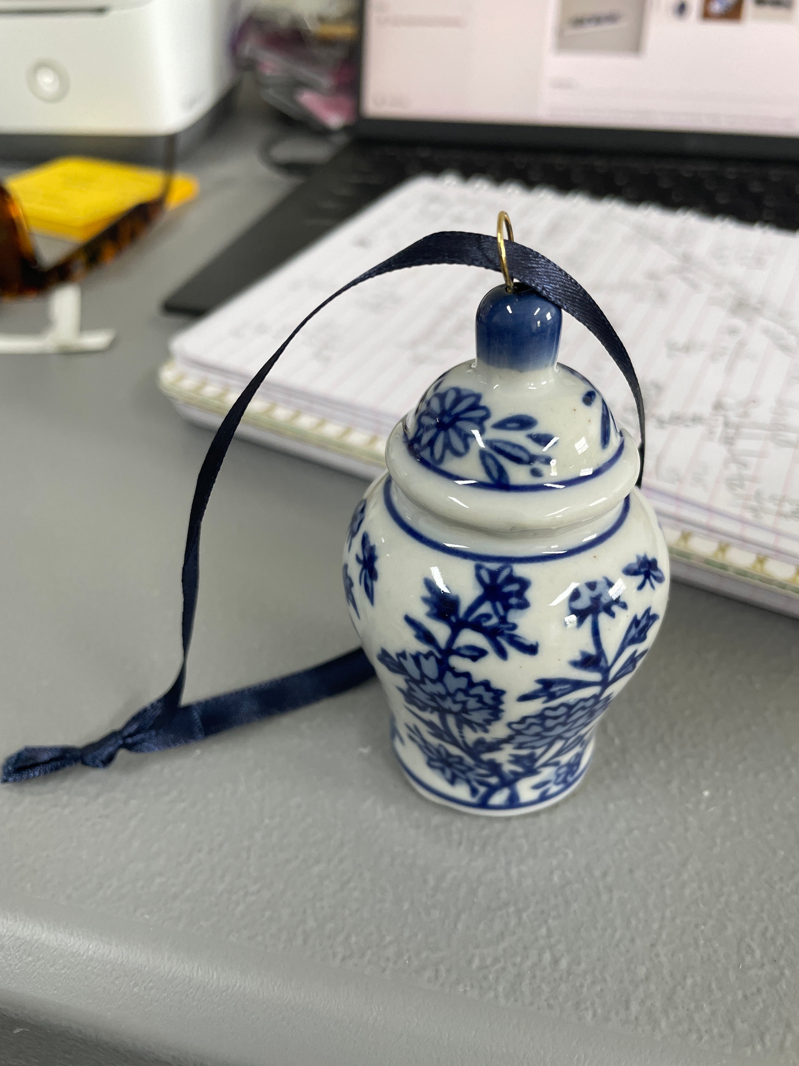 Blue and White Porcelain Ornaments